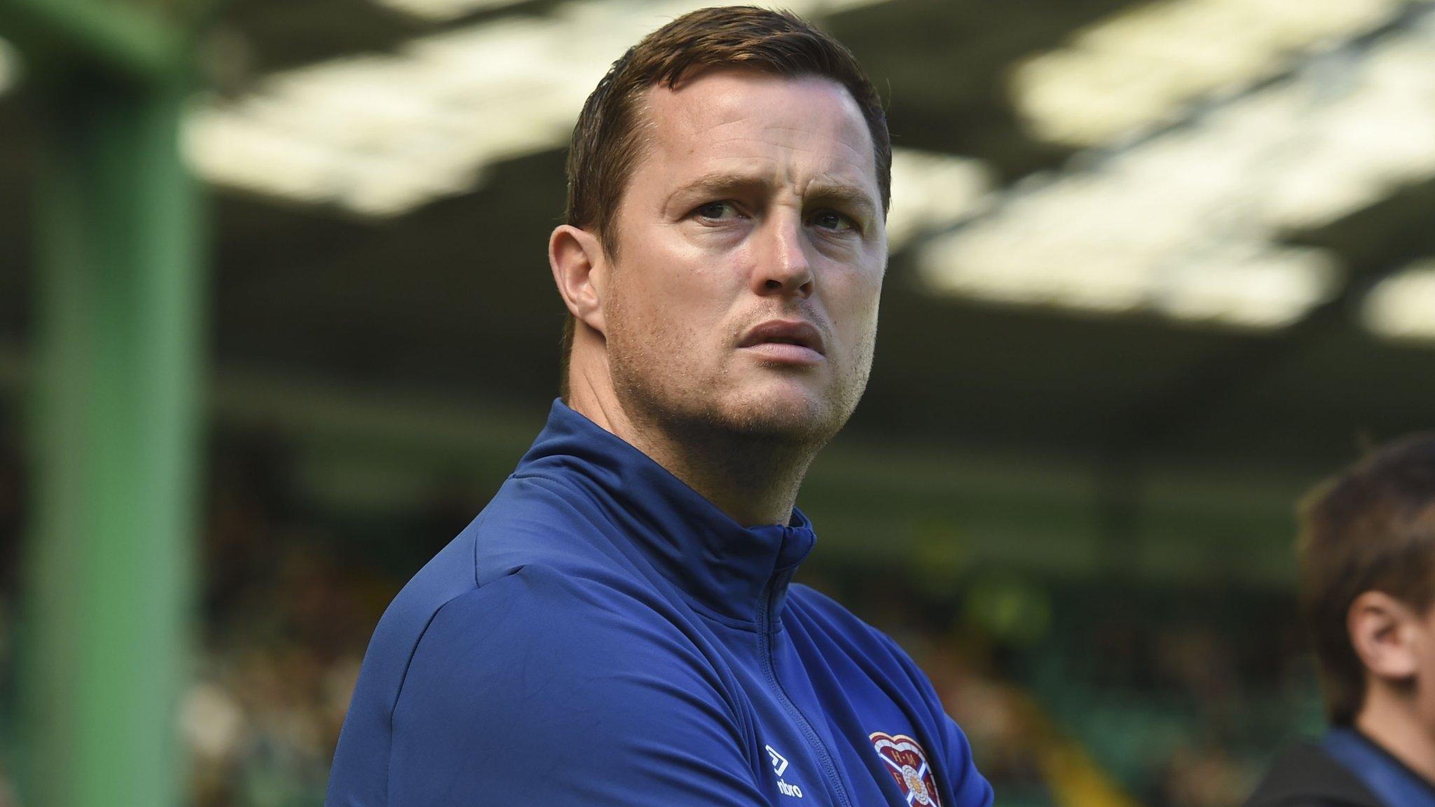 Hearts interim head coach Jon Daly