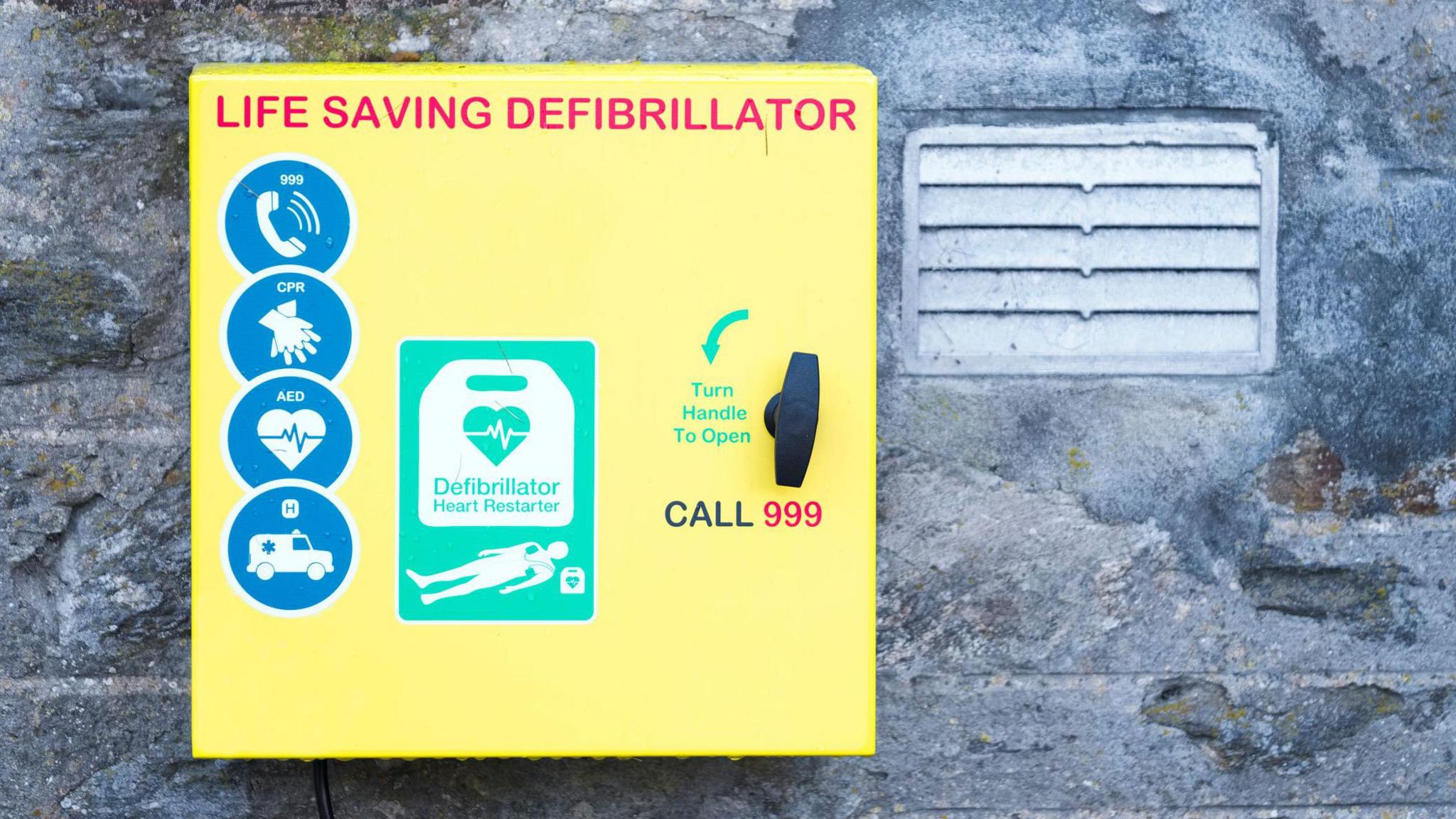 A defibrillator