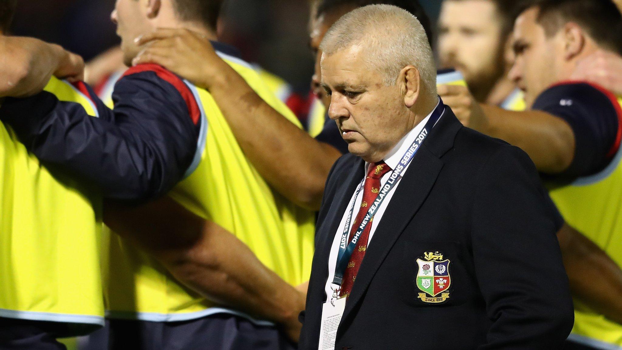 Lions boss Warren Gatland