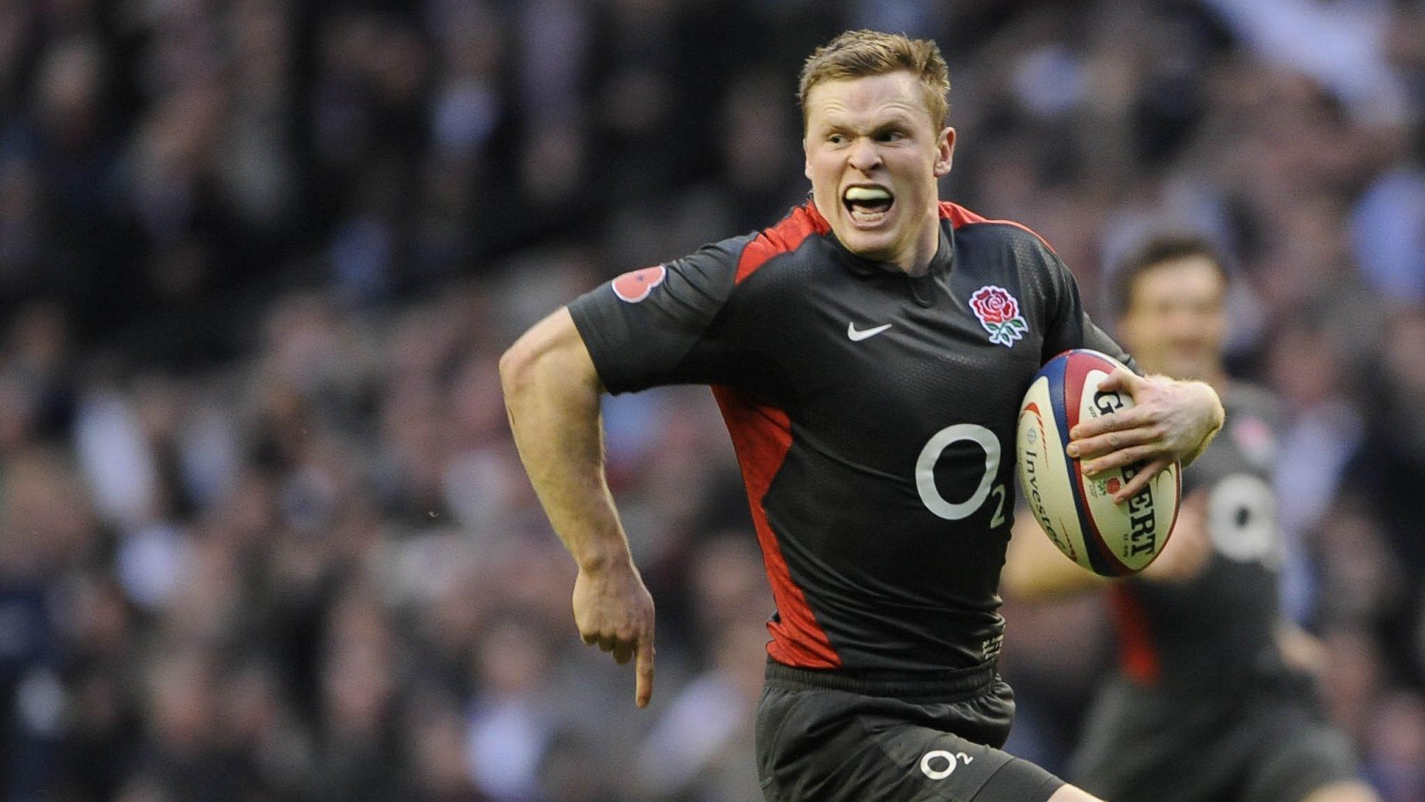 Chris Ashton scored a famous try for England against Australia in November 2010