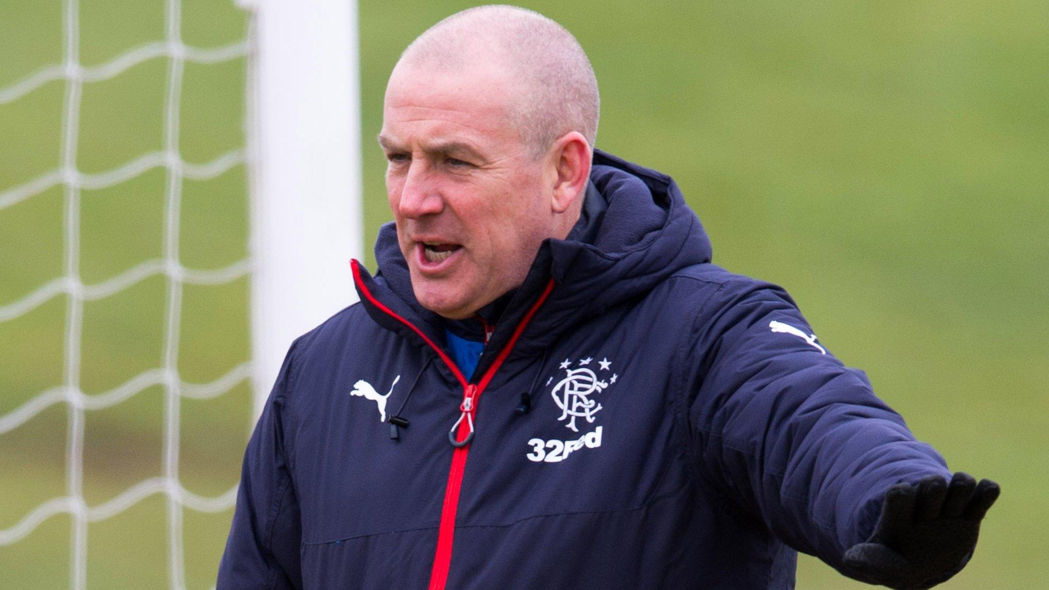 Rangers manager Mark Warburton