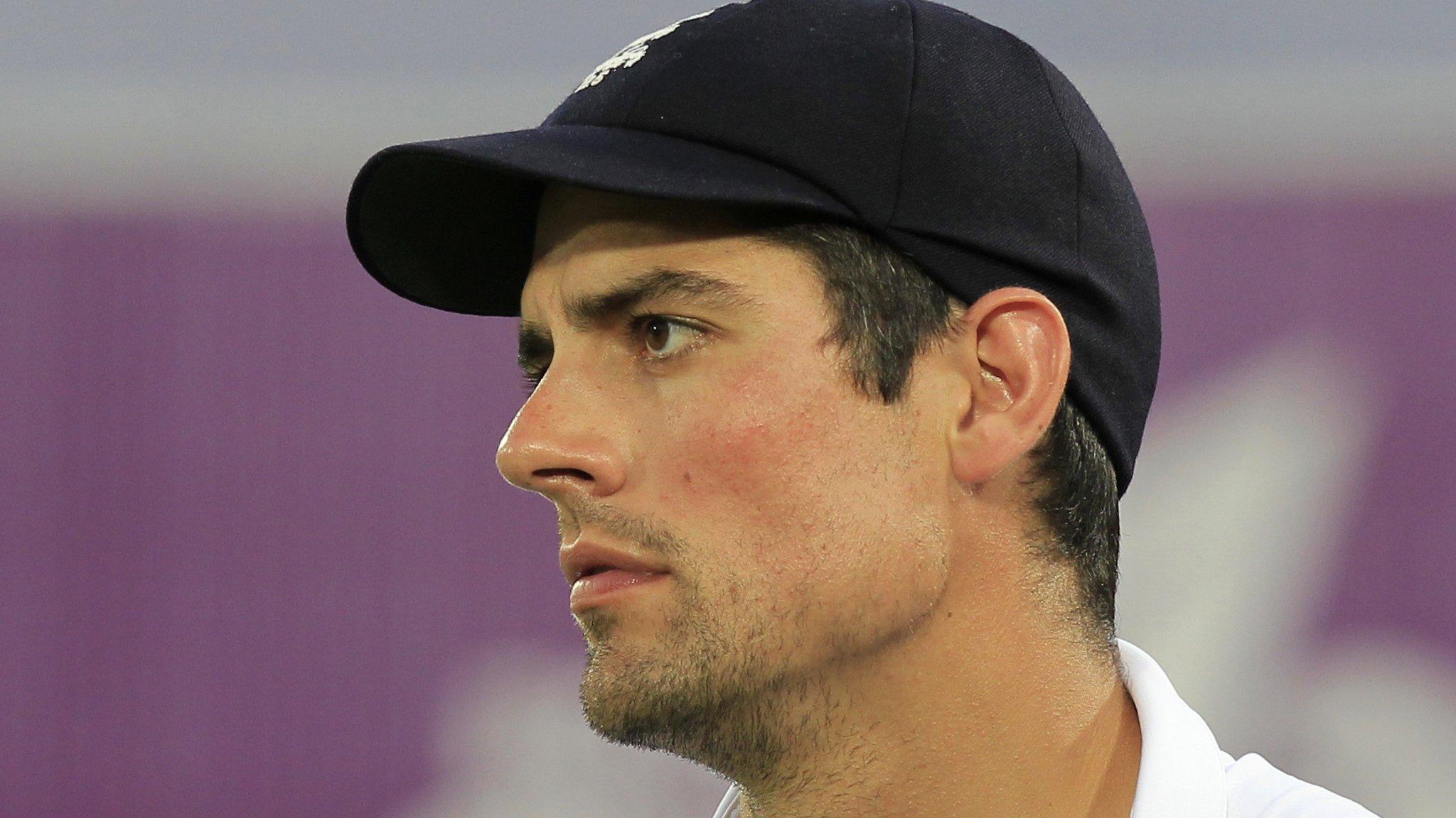 England cricket captain Alastair Cook