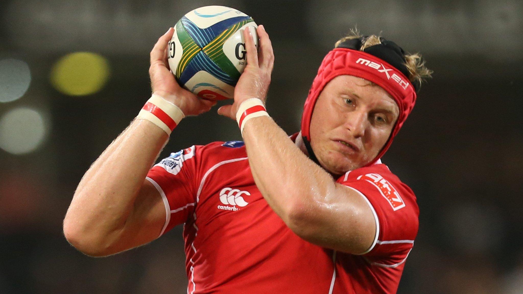 Franco van der Merwe in action for Lions in South Africa