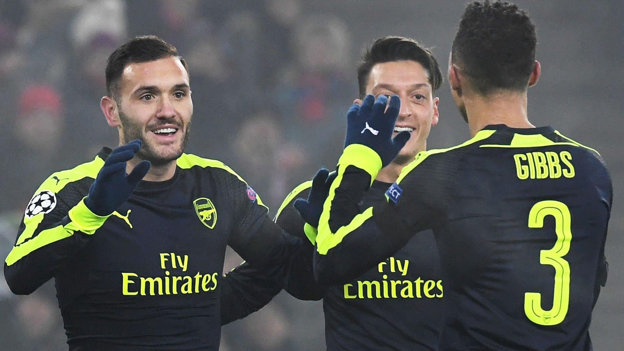 Arsenal celebrate