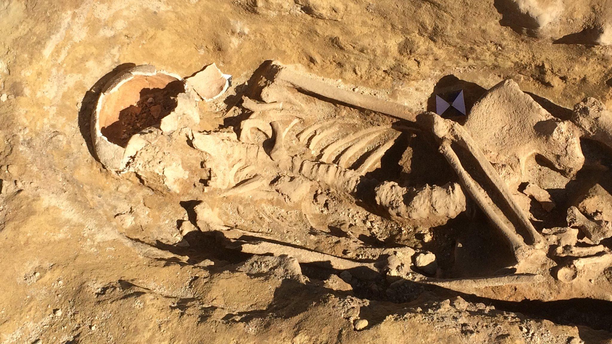 Skeleton in York