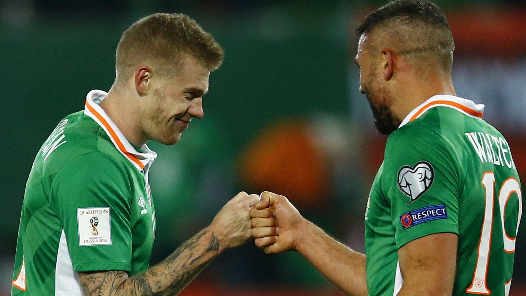 James McClean and Jon Walters