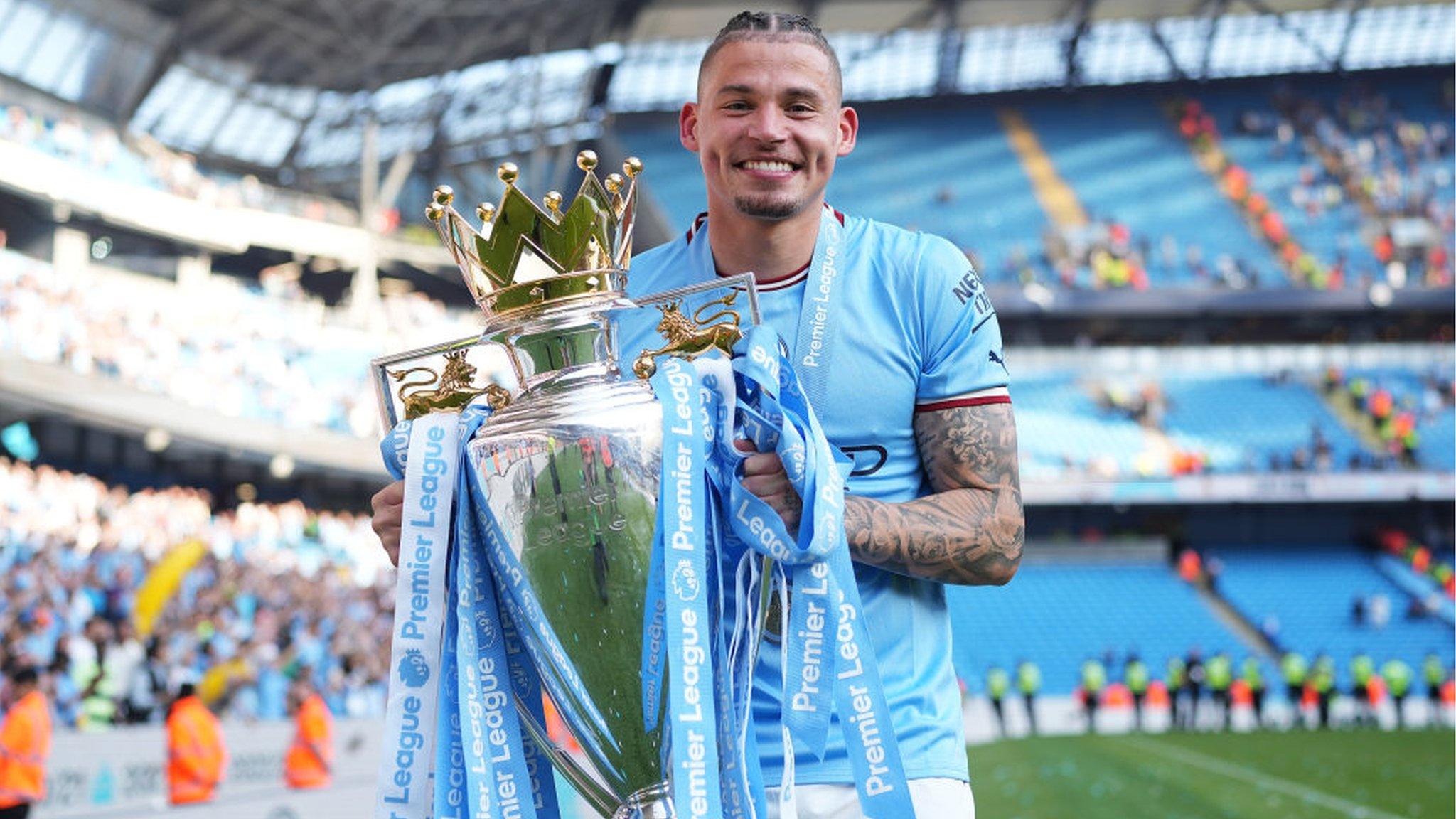 Manchester City midfielder Kalvin Phillips