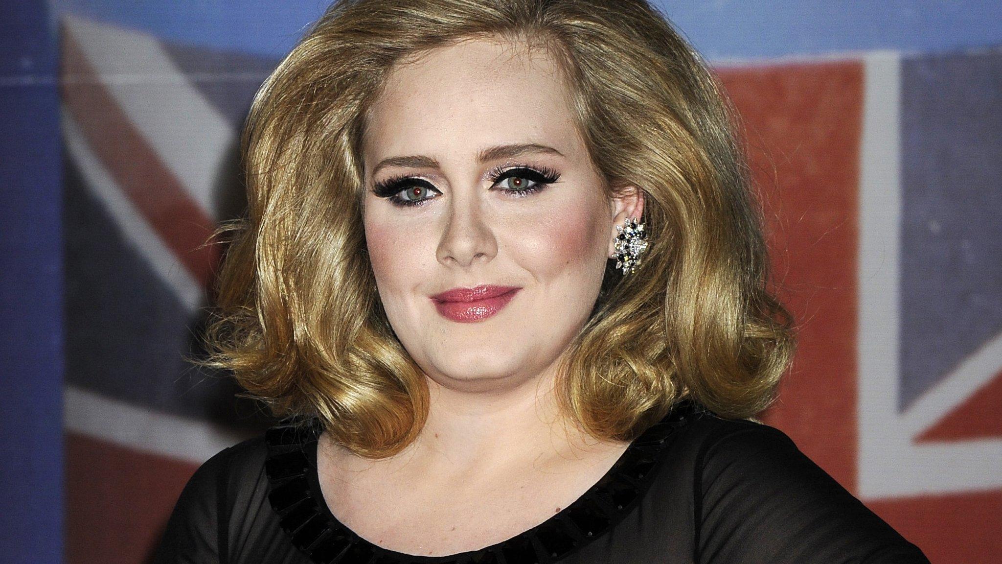 Adele at 2012 Brit Awards