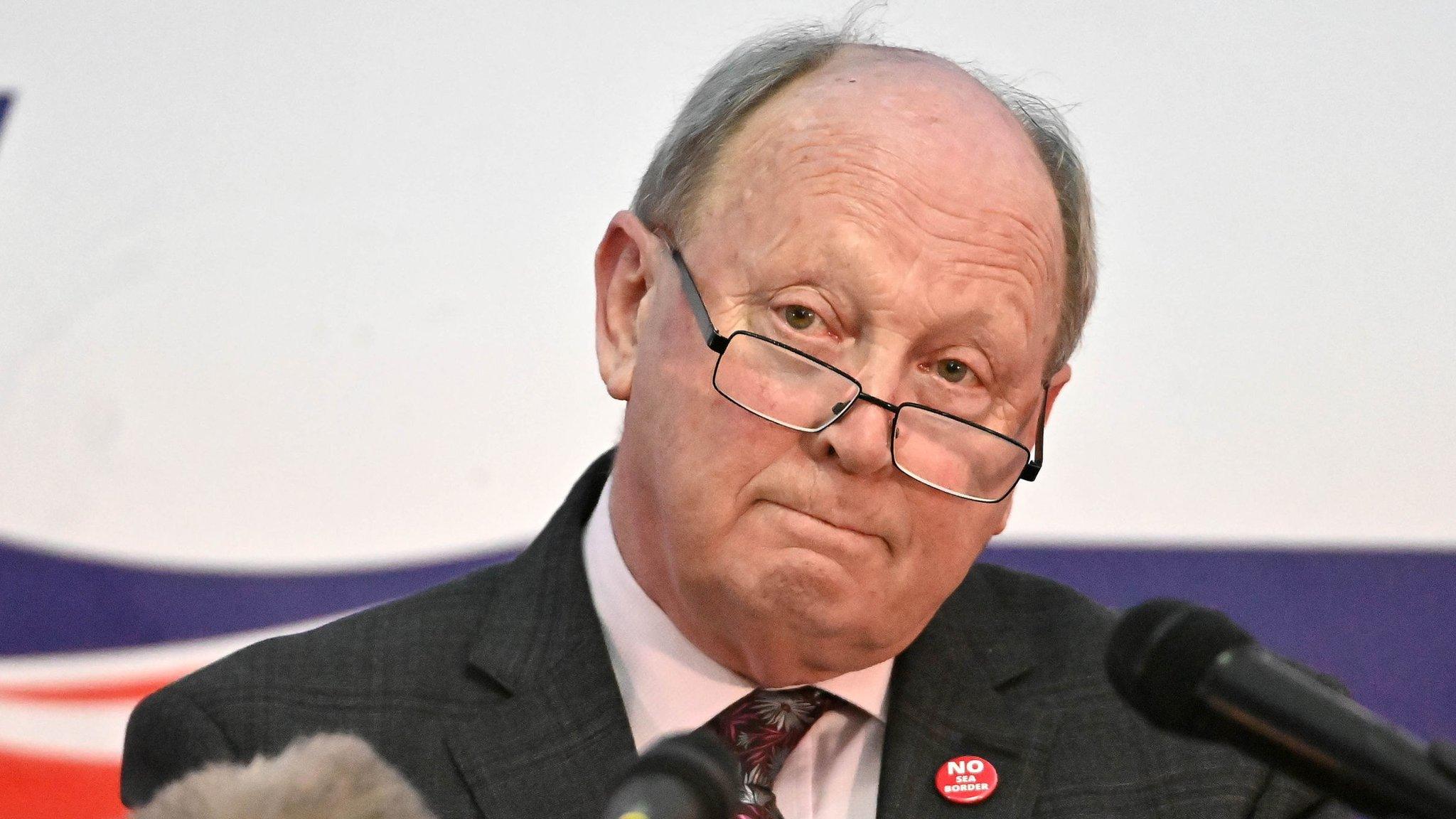 TUV leader Jim Allister