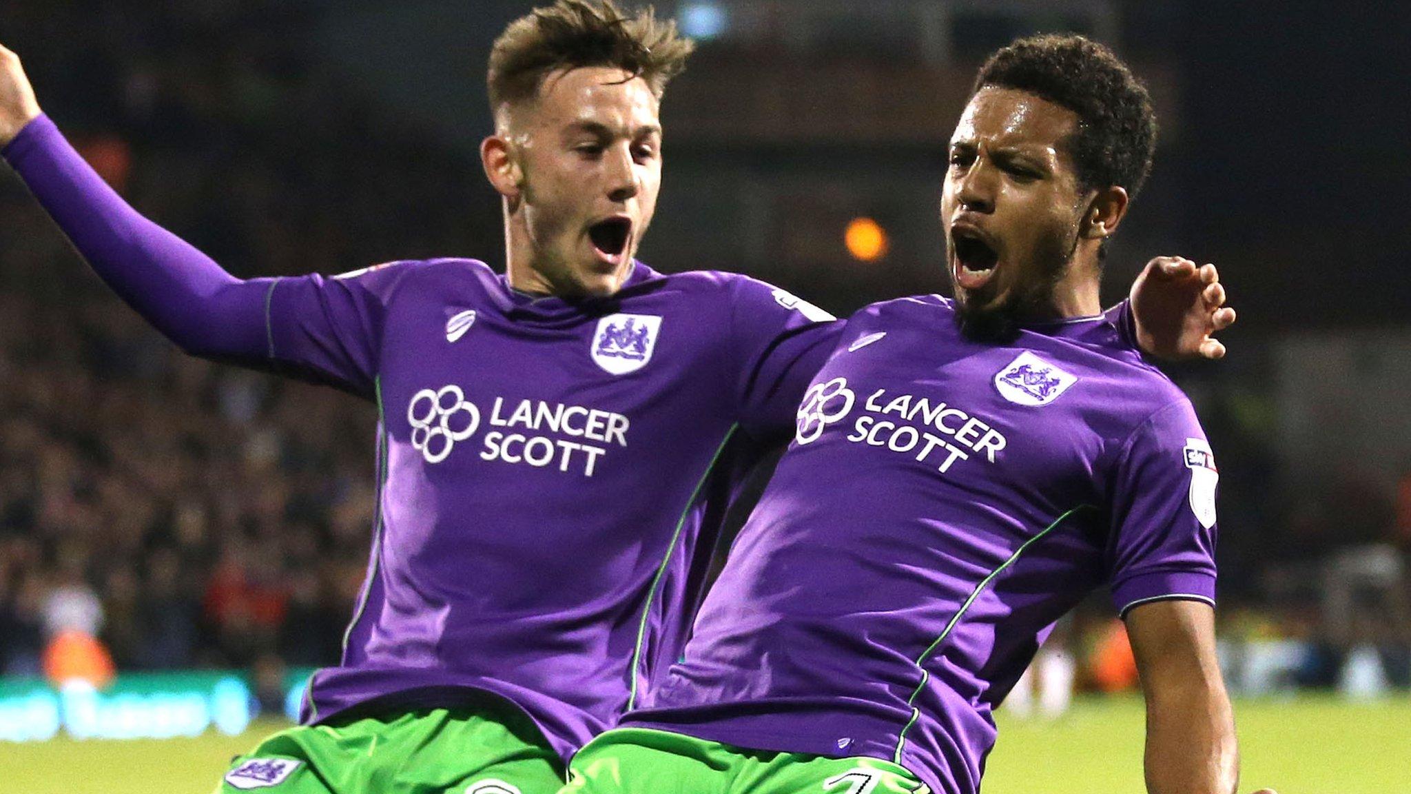 Bristol City celebrate