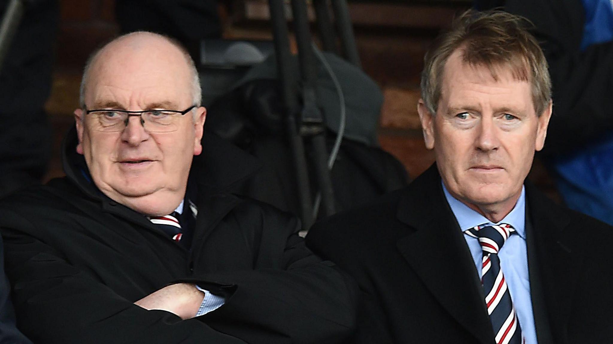 John Gilligan and Dave King in 2015