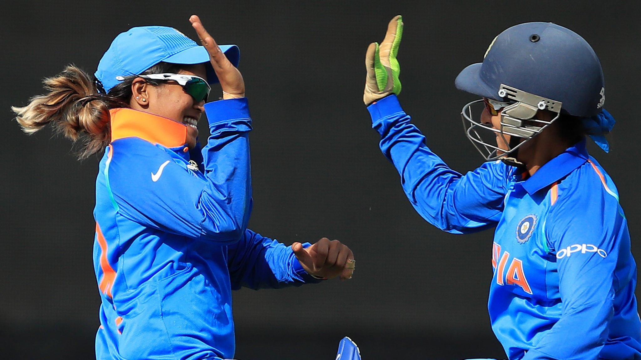 India's Sushma Verma and Veda Krishnamurthy