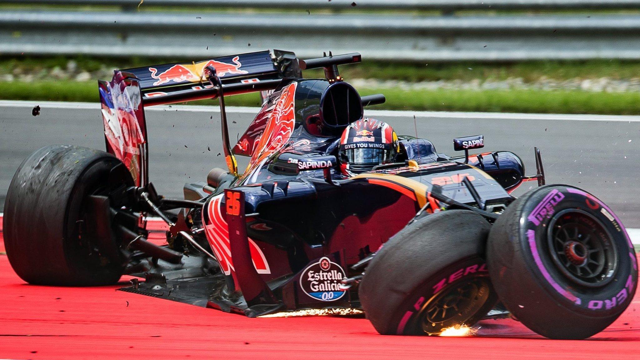 Toro Rosso F1 driver Daniil Kvyat