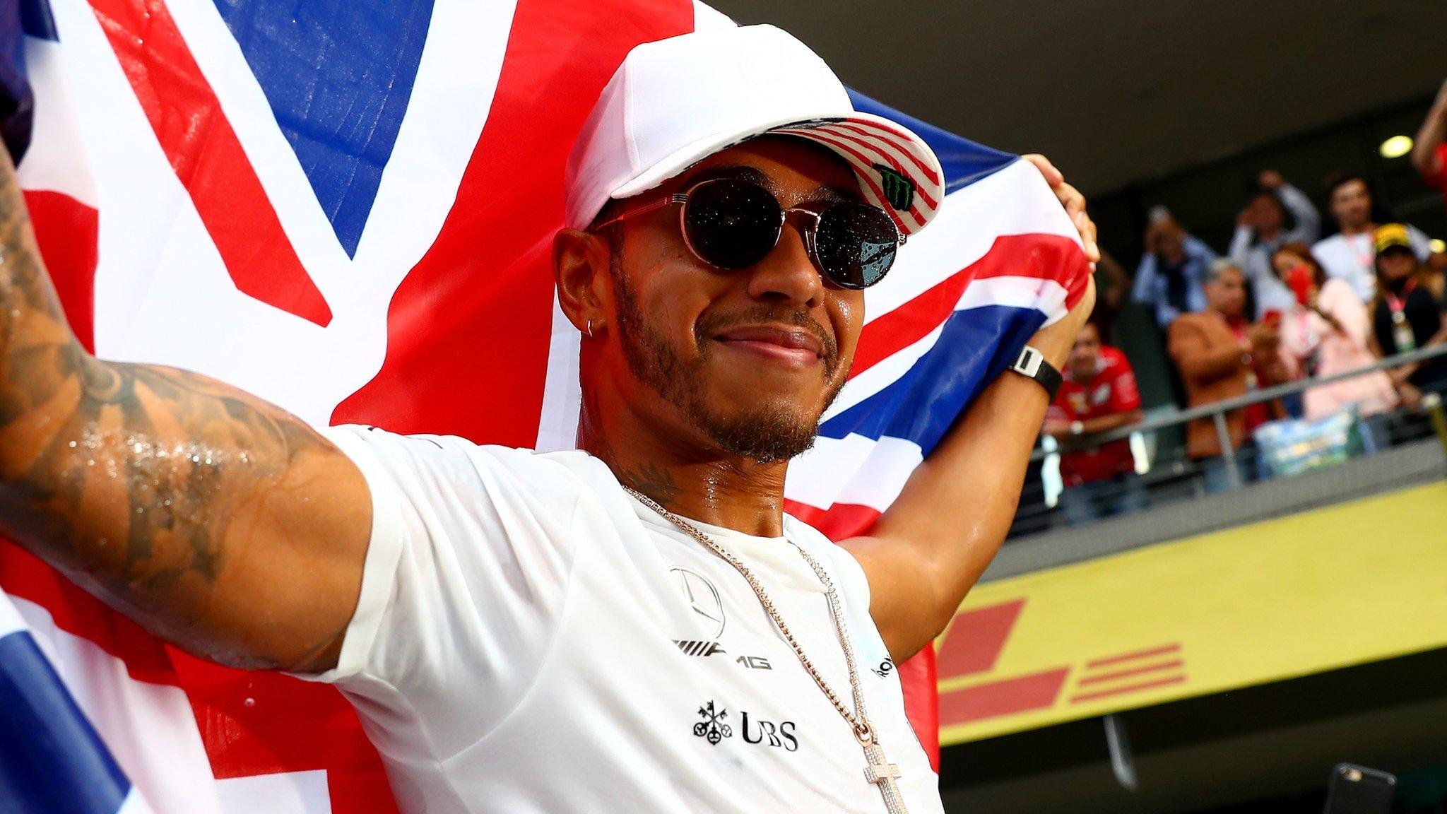 Mercedes F1 driver Lewis Hamilton