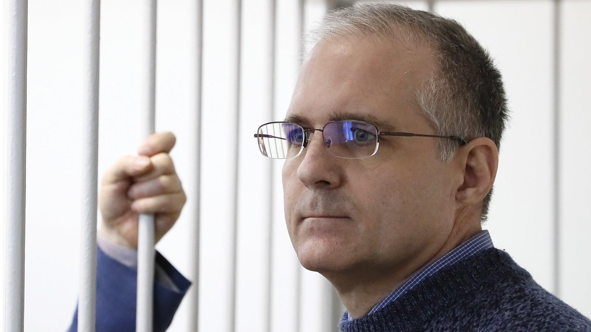 Paul Whelan attends a hearing in Moscow, Russia