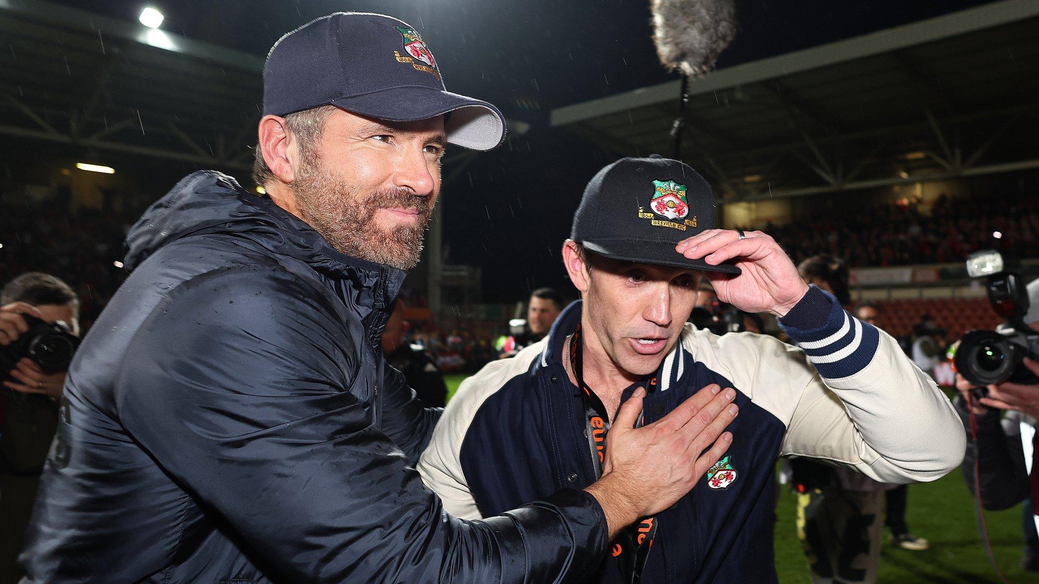 Wrexham owners Ryan Reynolds and Rob McElhenney