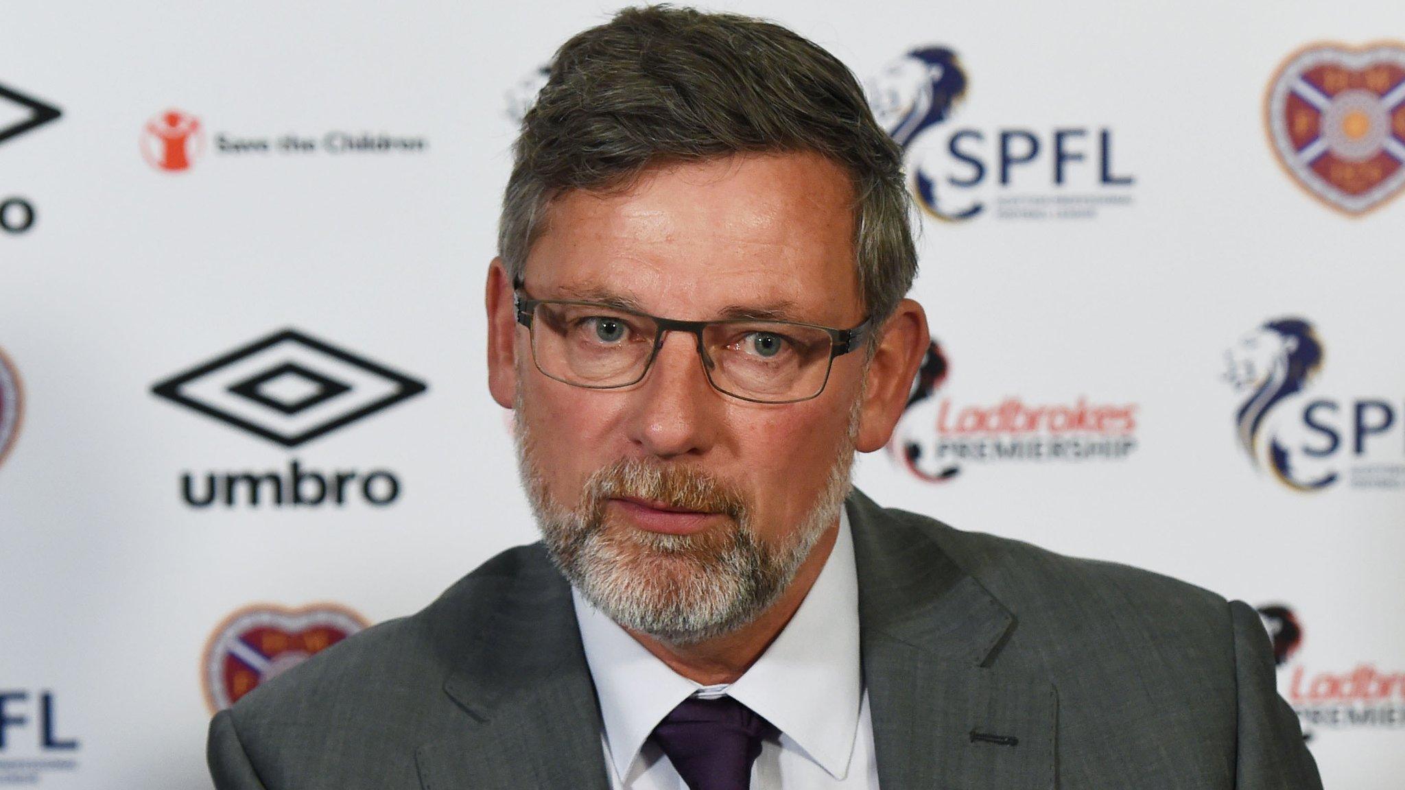 Hearts manager Craig Levein