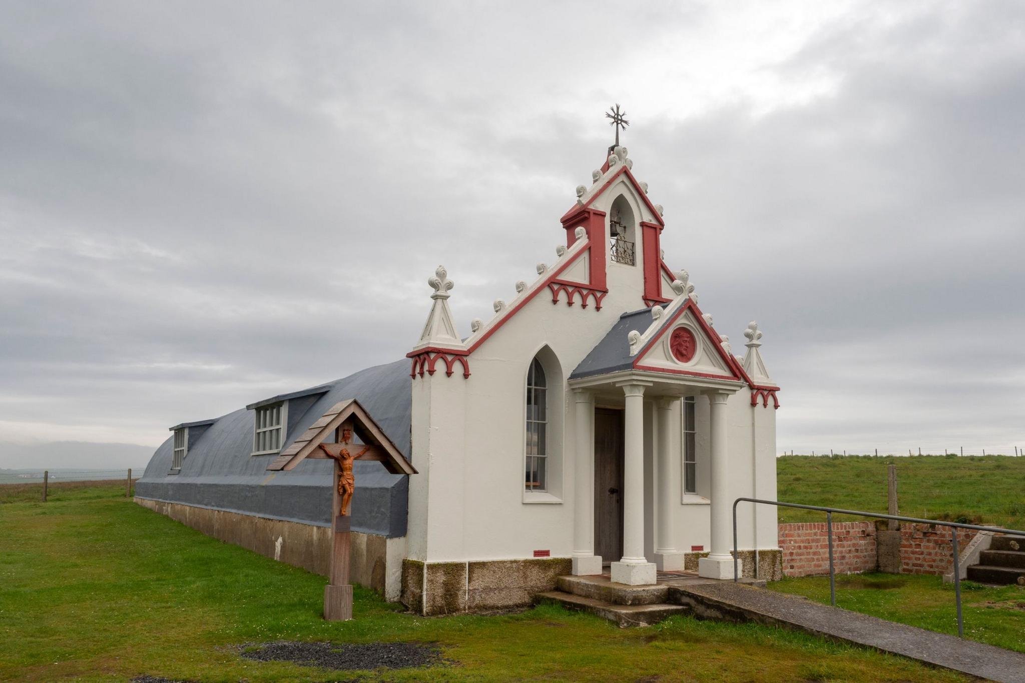 The Italian Chapel on Lamb Holm in the Orkney Islands