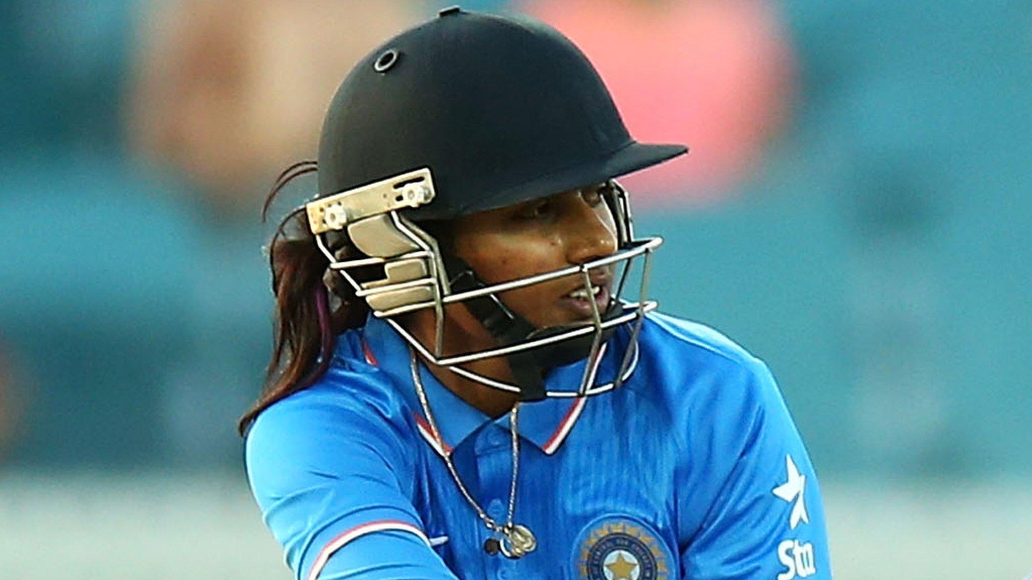 Poonam Rout hit 109 for India before retiring hurt