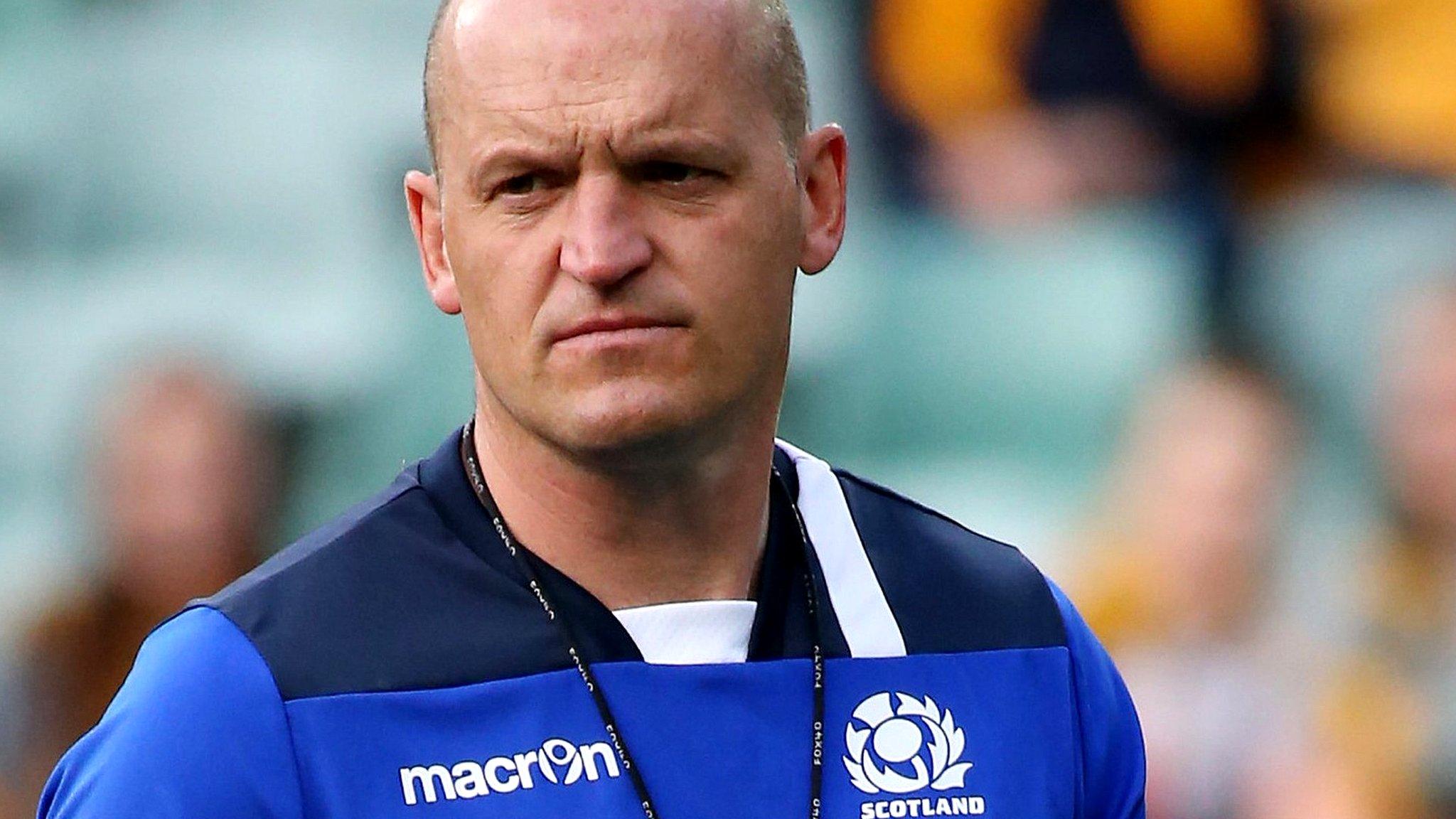 Scotland rugby union coach Gregor Townsend