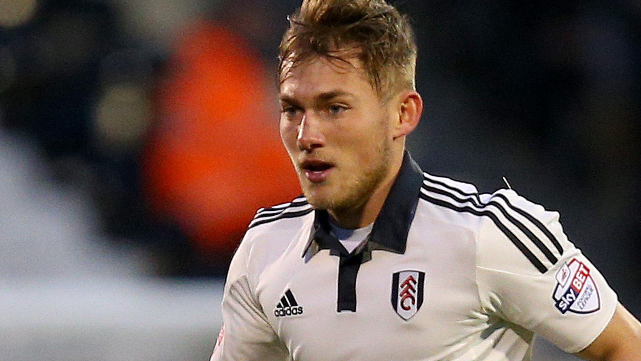 George Williams playing for Fulham