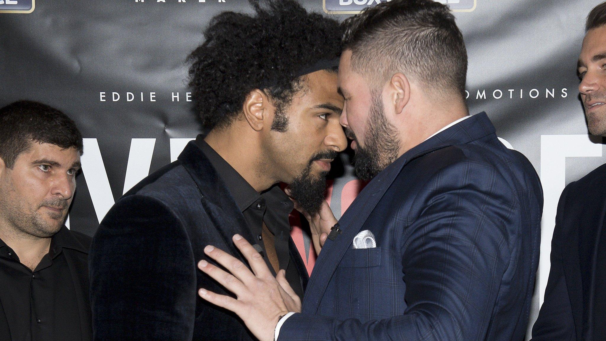 David Haye and Tony Bellew