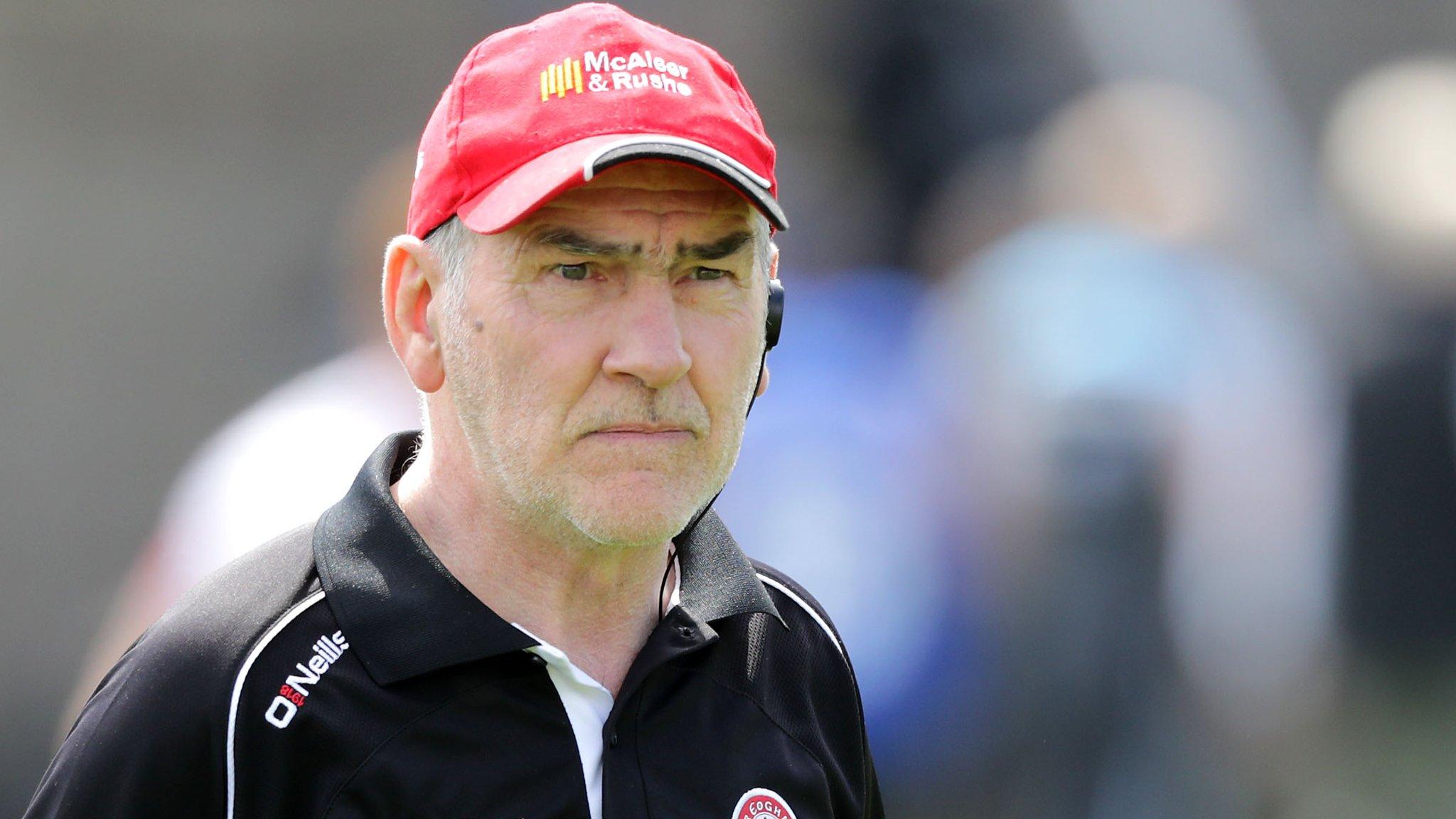 Tyrone manager Mickey Harte