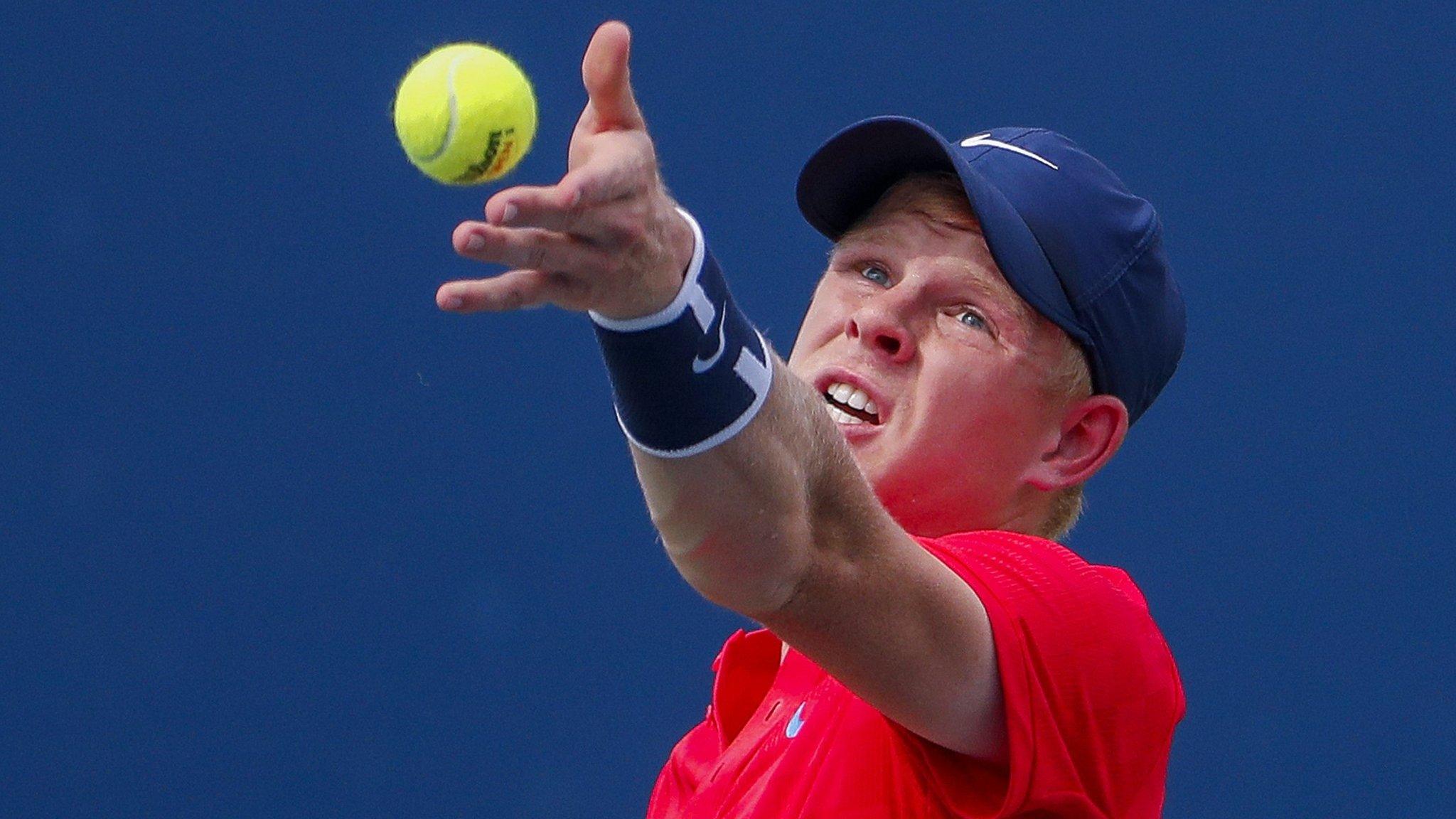 Britain's Kyle Edmund