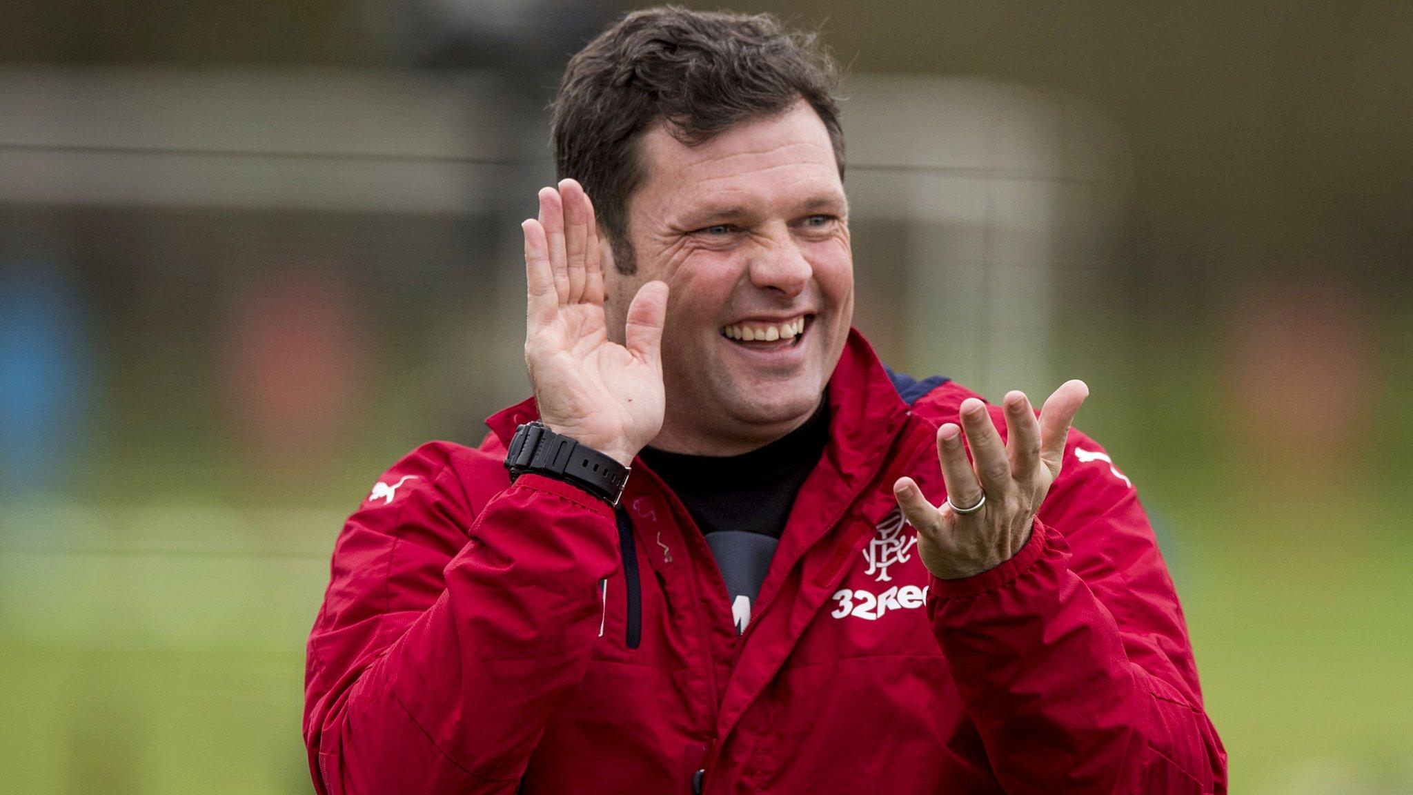 Rangers caretaker manager Graeme Murty