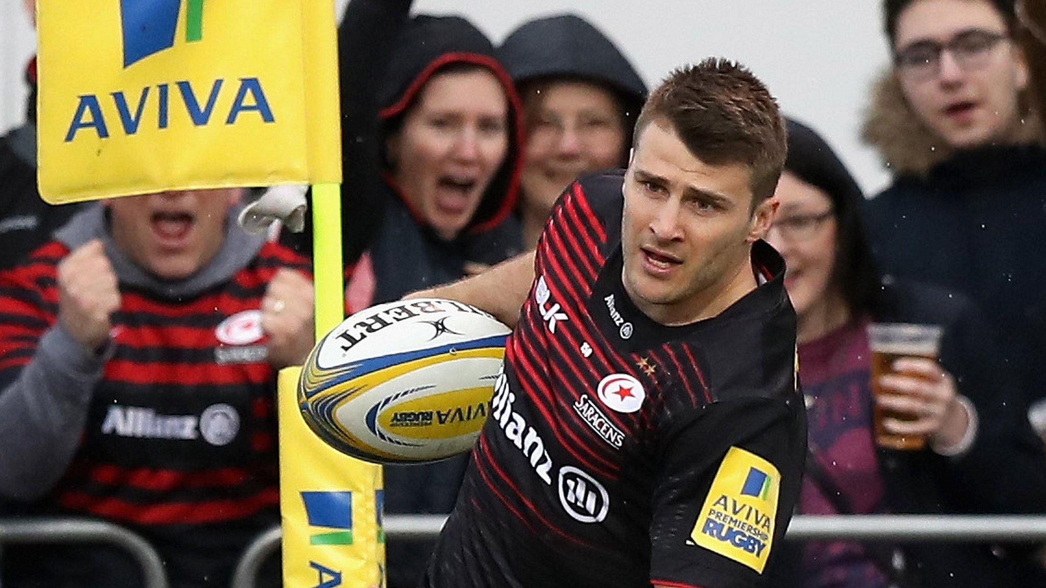 Richard Wigglesworth in action for Saracens