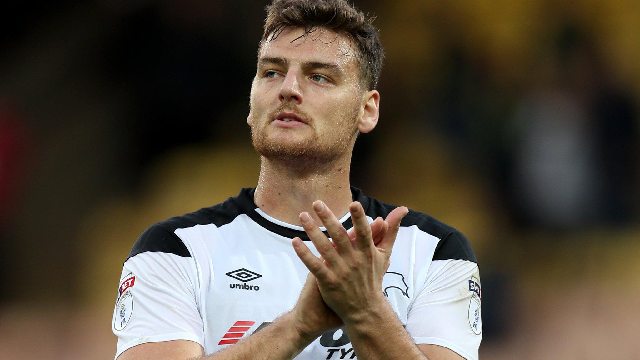 Derby County striker Chris Martin