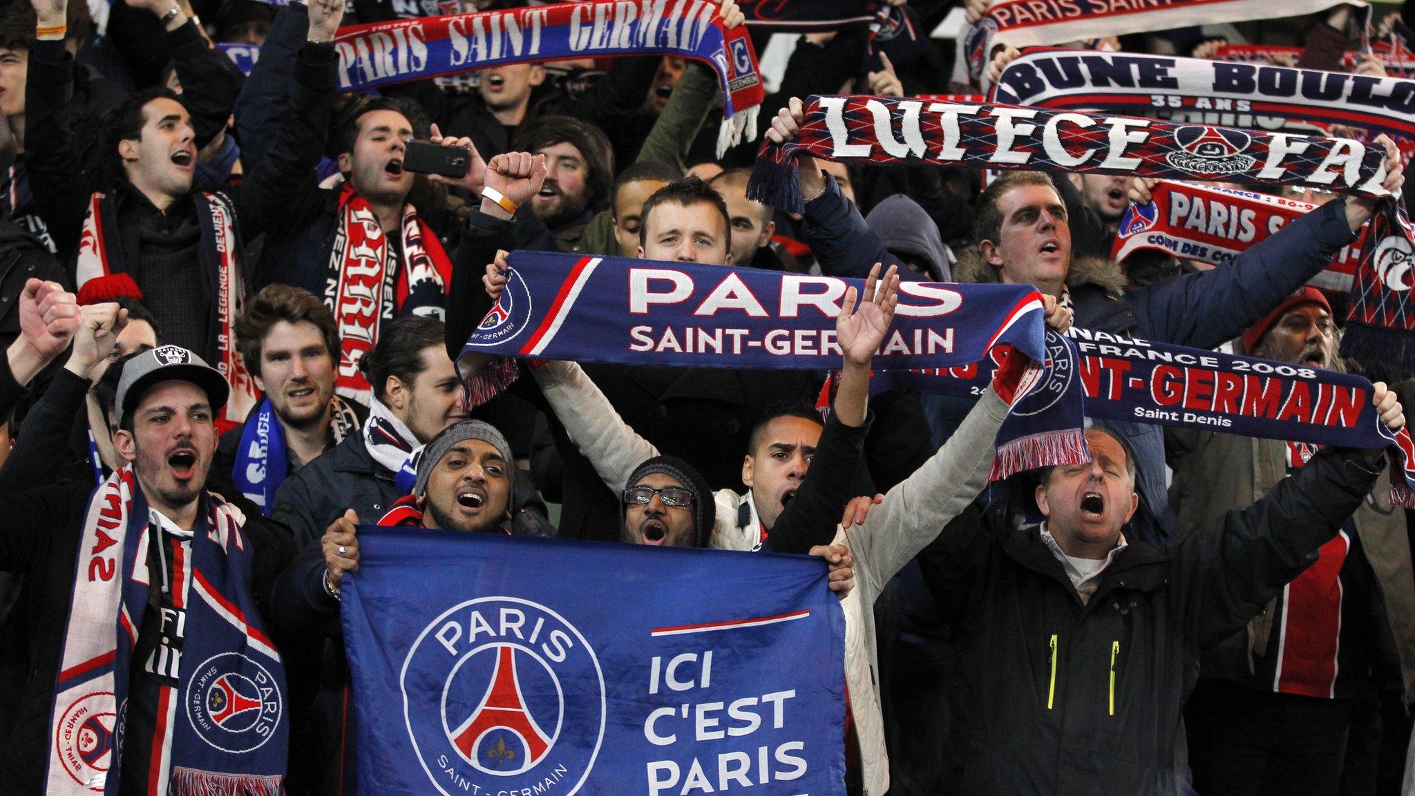 Paris St-Germain fans