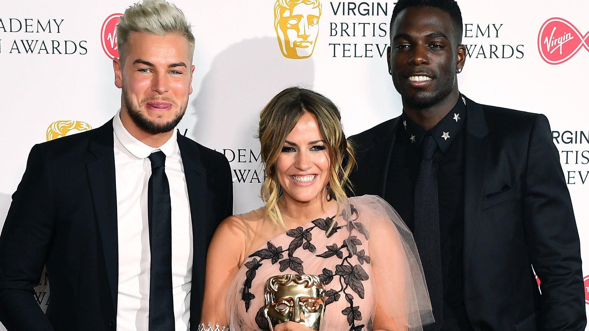 Chris Hughes, Caroline Flack and Marcel Somerville