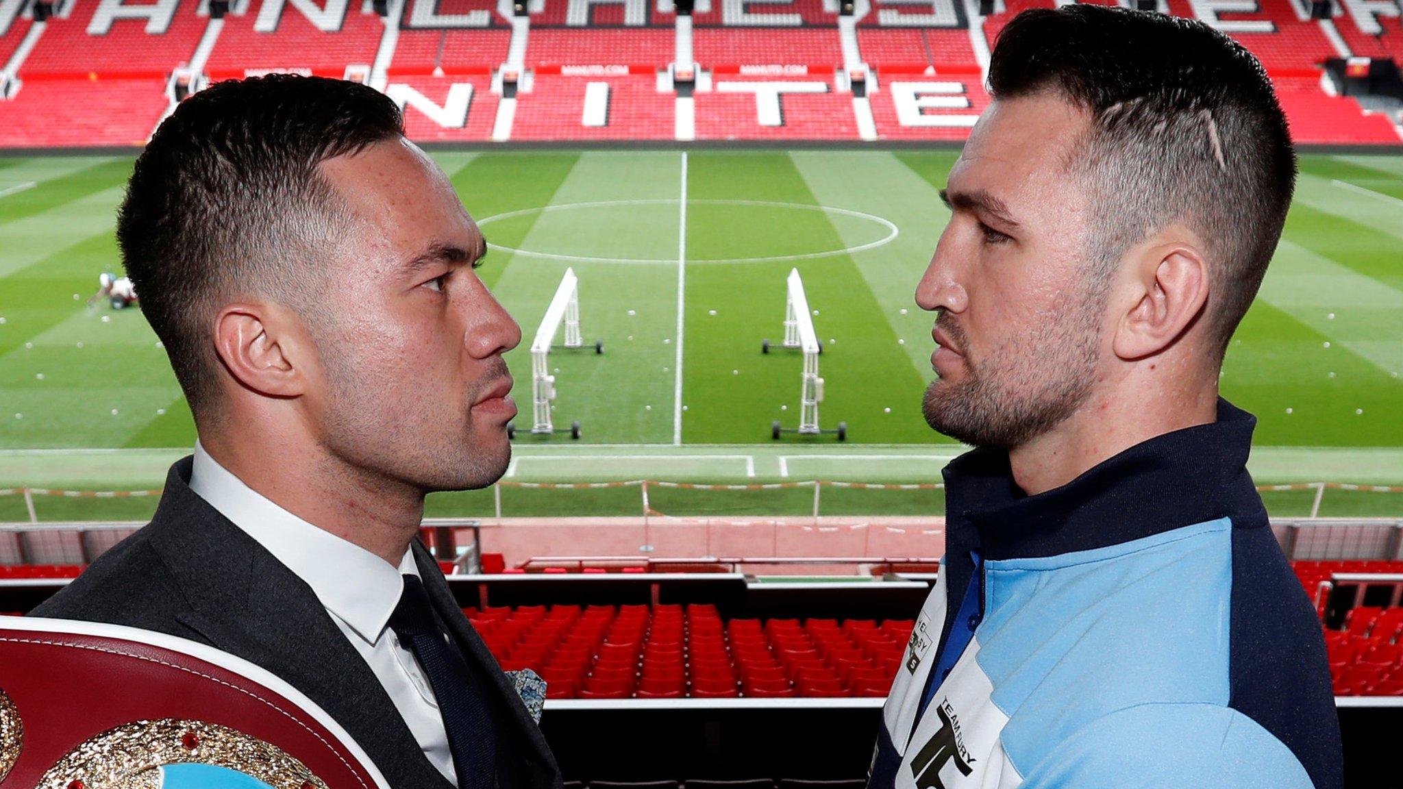 Joseph Parker and Hughie Fury