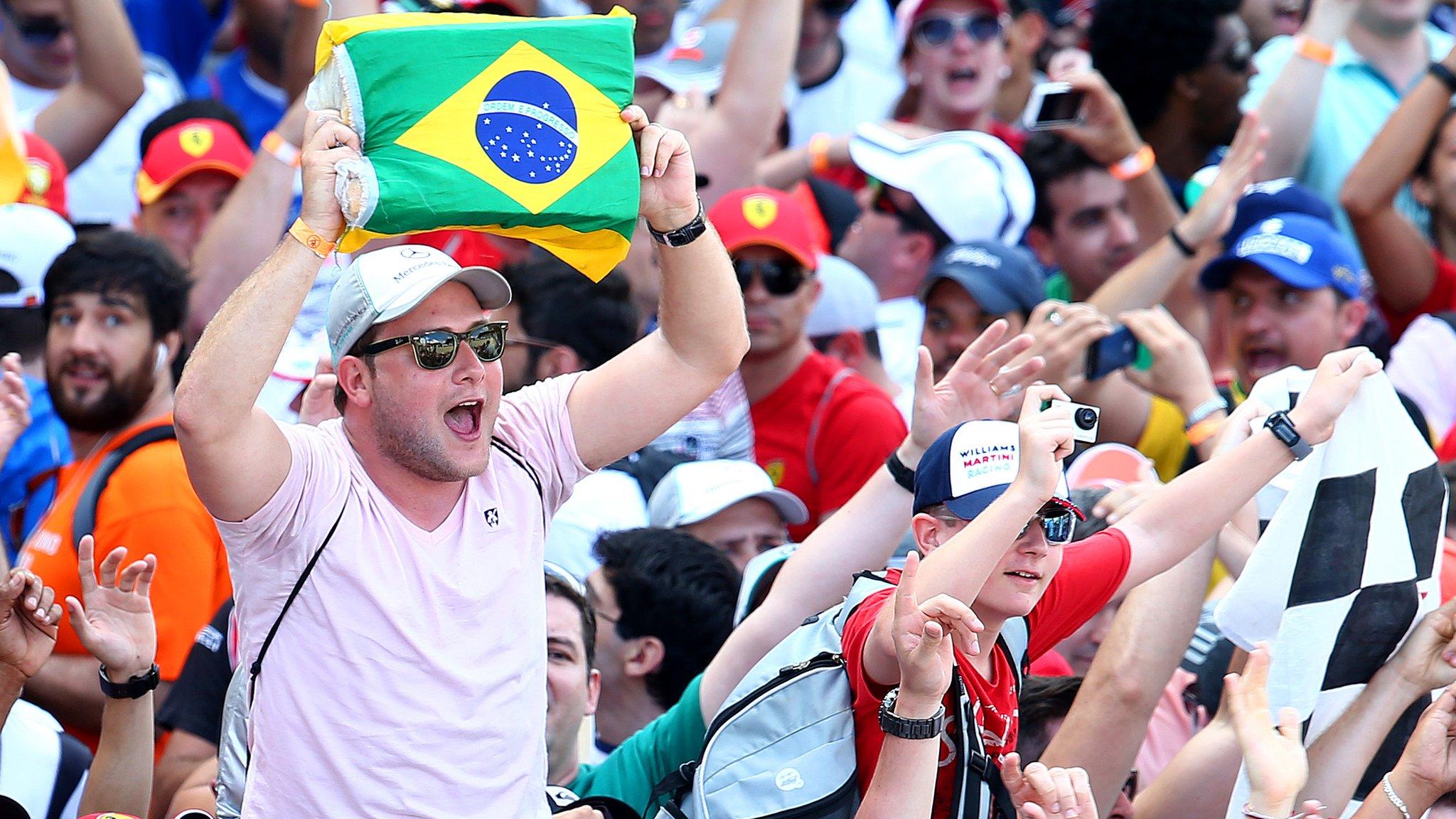 Brazilian GP fans