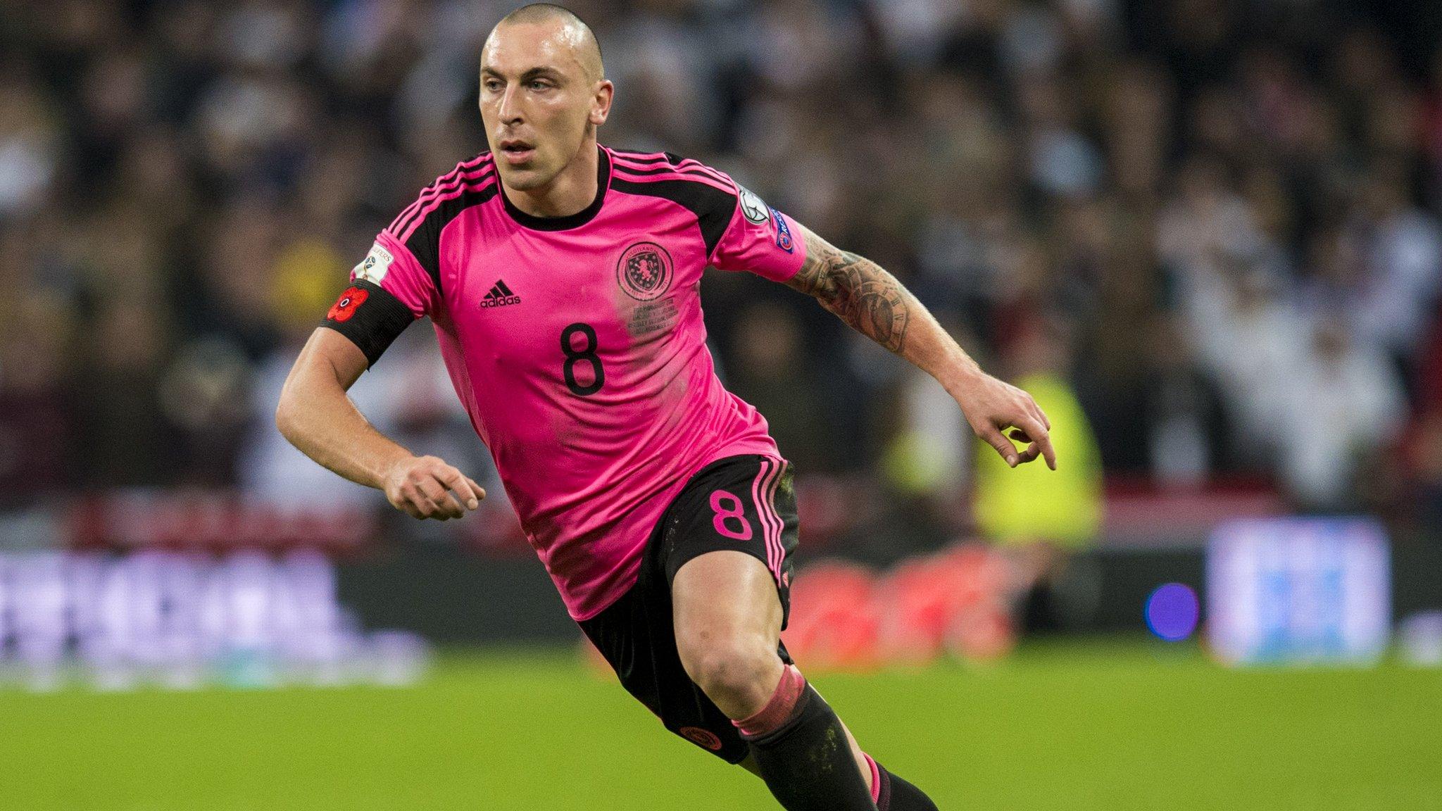 Scotland midfielder Scott Brown