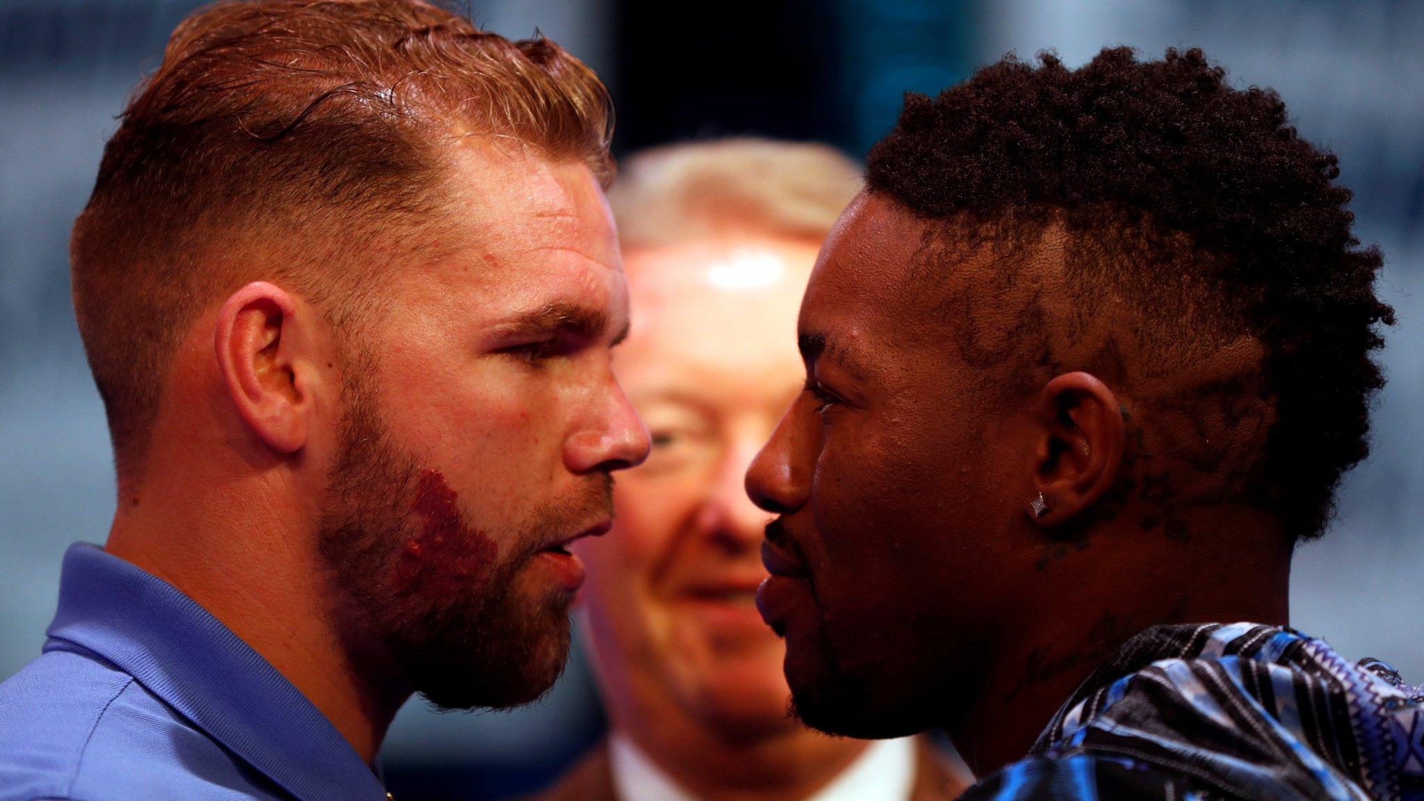 Billy Joe Saunders and Willie Monroe Jr