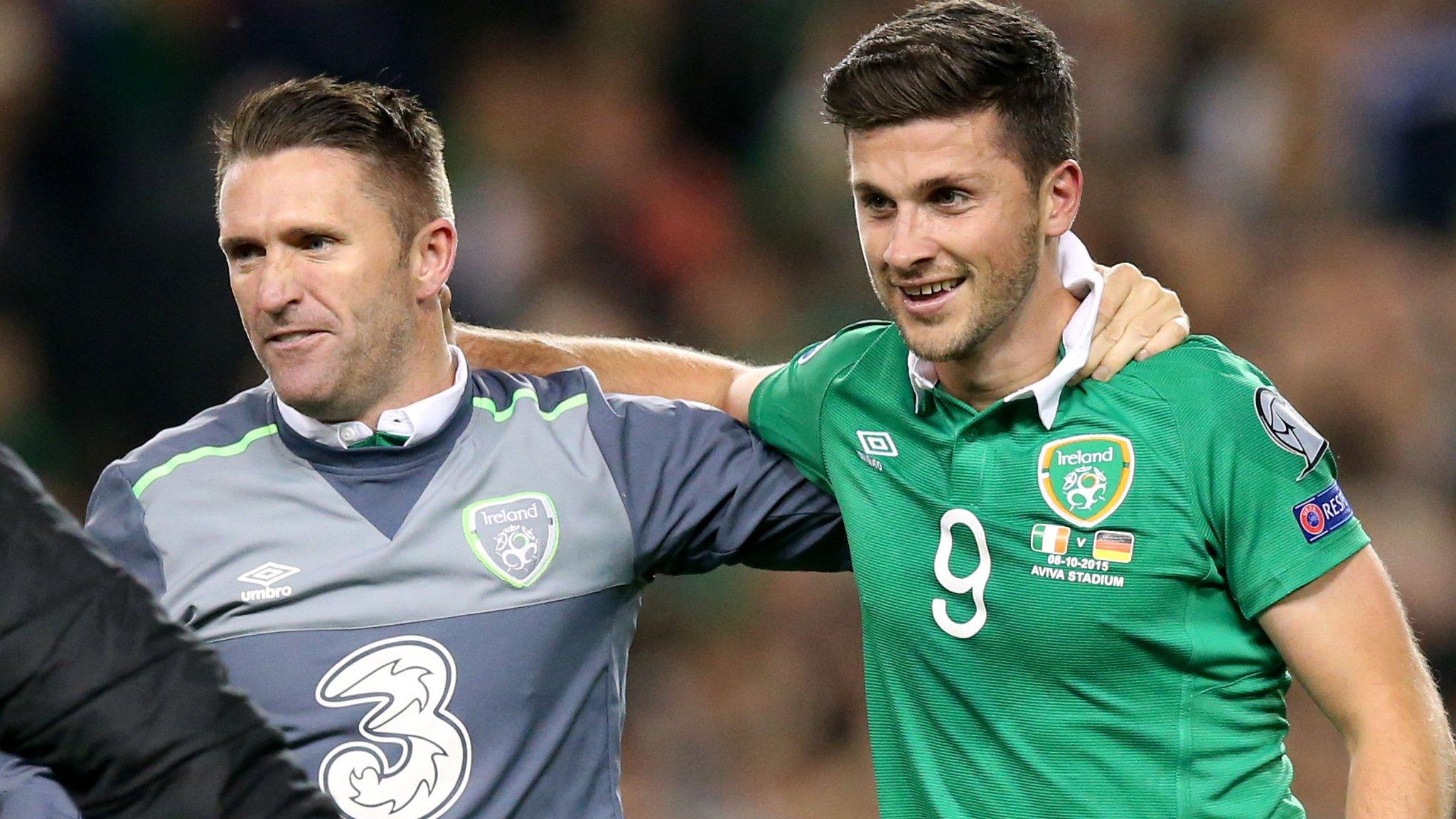 Shane Long and Robbie Keane