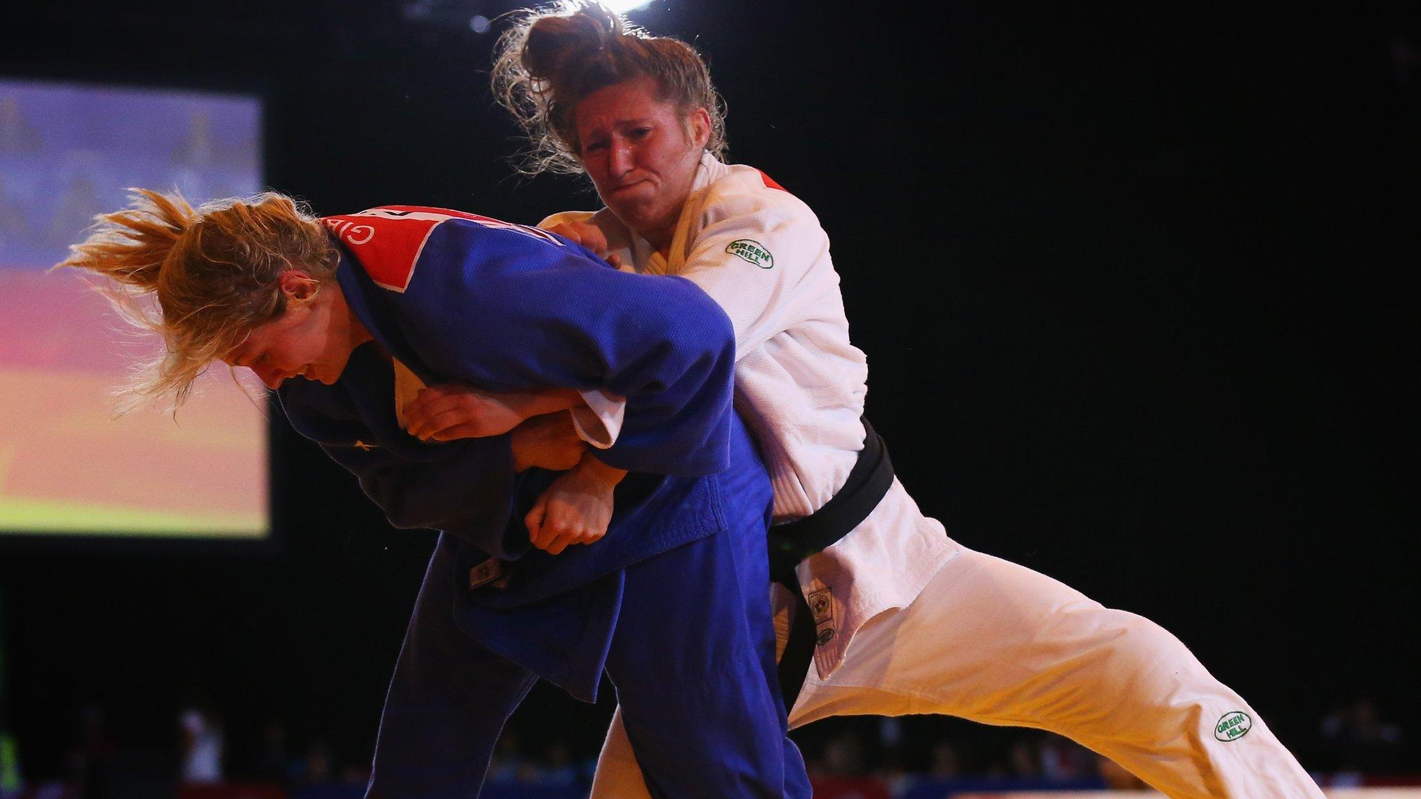 Natalie Powell (right) defeated rival Gemma Gibbons in the 2014 Commonwealth Games final in Glasgow