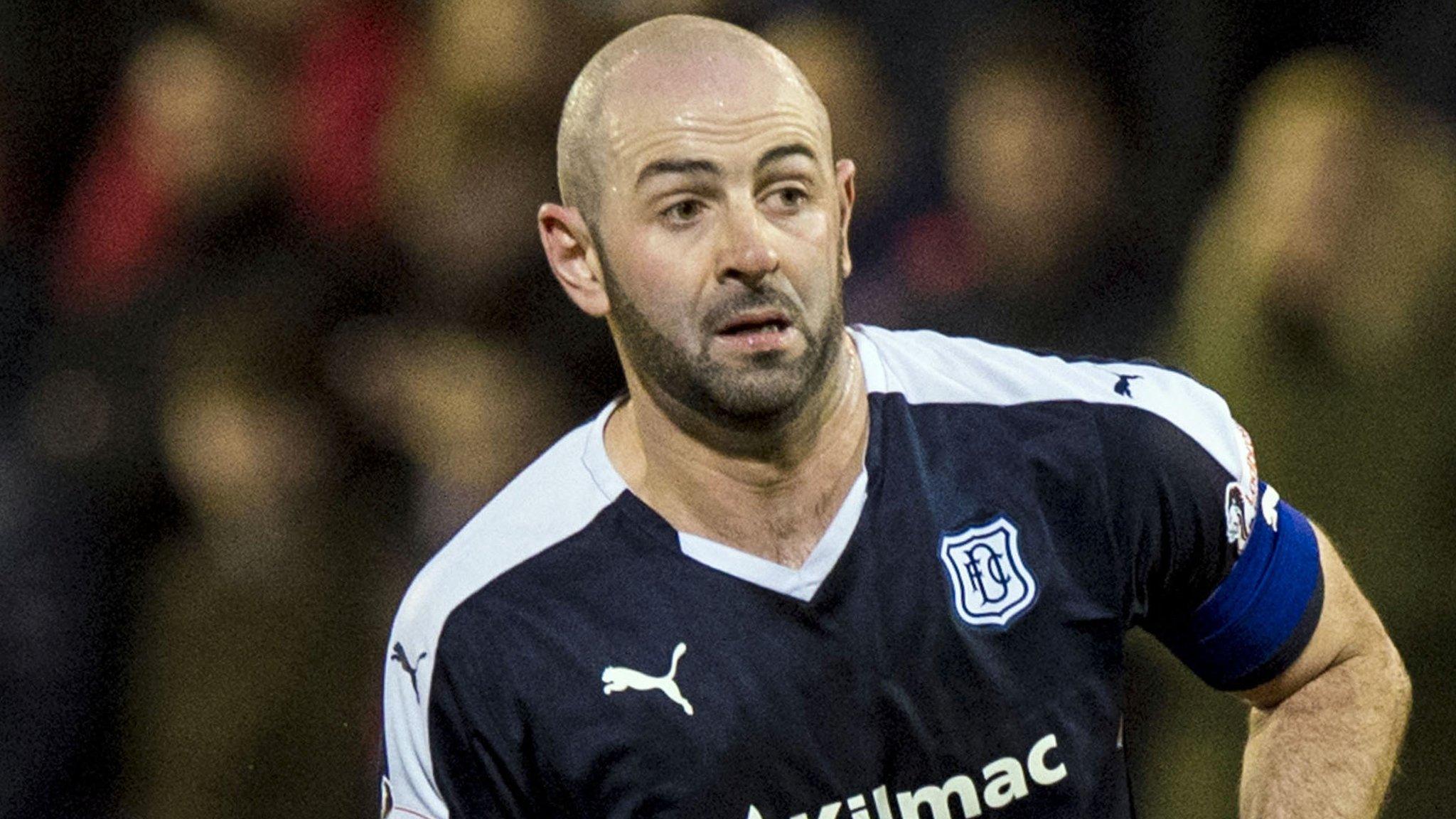 Dundee midfielder Gary Harkins