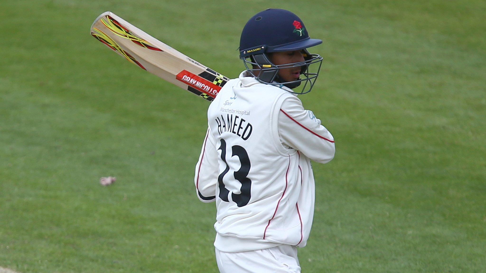 Lancashire opener Haseeb Hameed