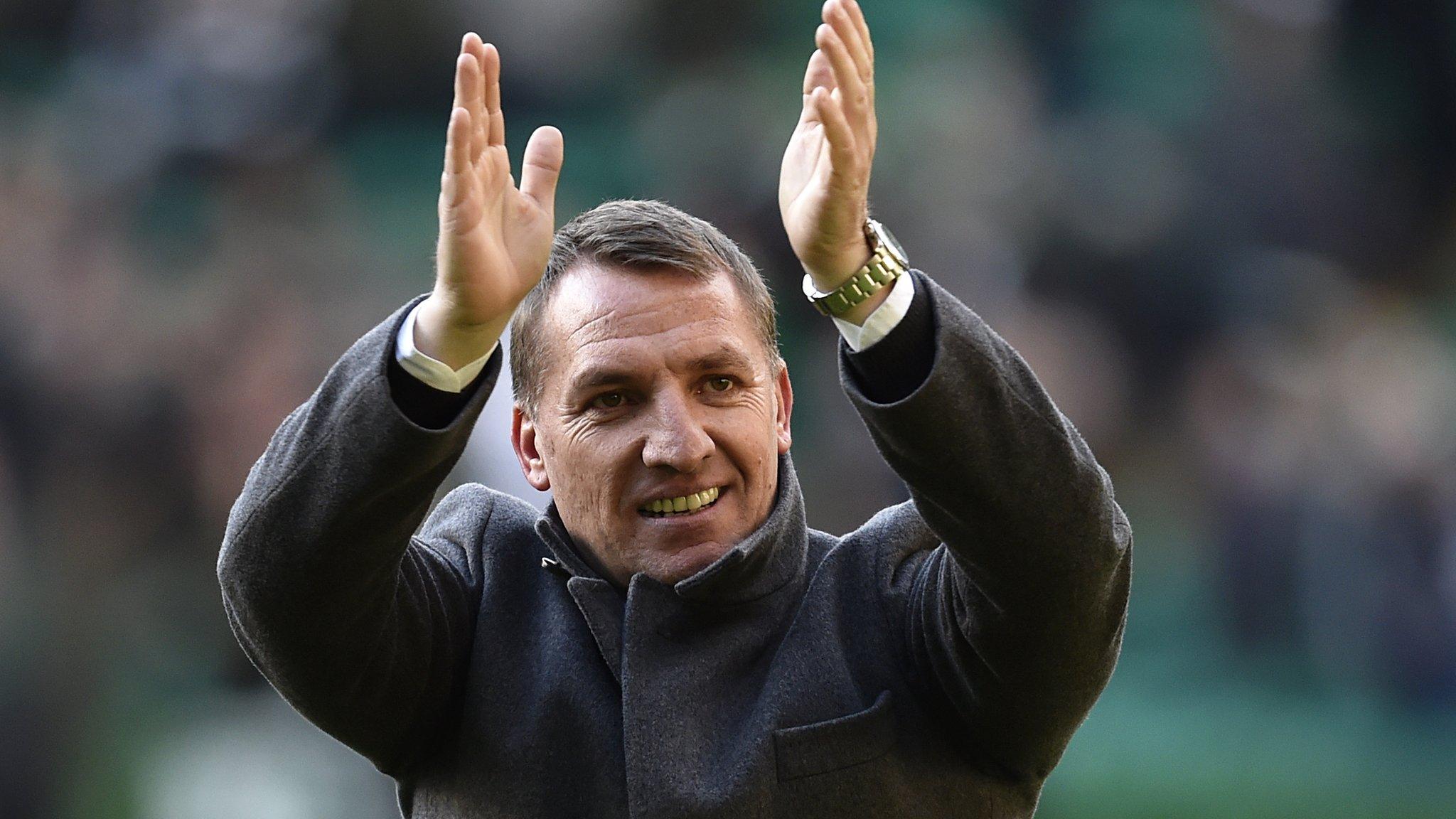 Celtic manager Brendan Rodgers