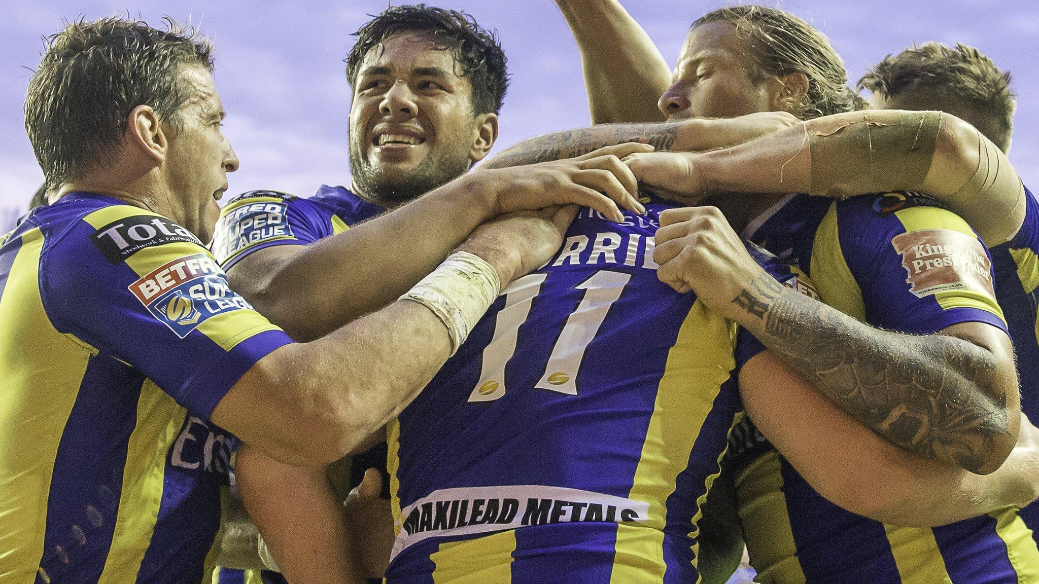 Warrington celebrate