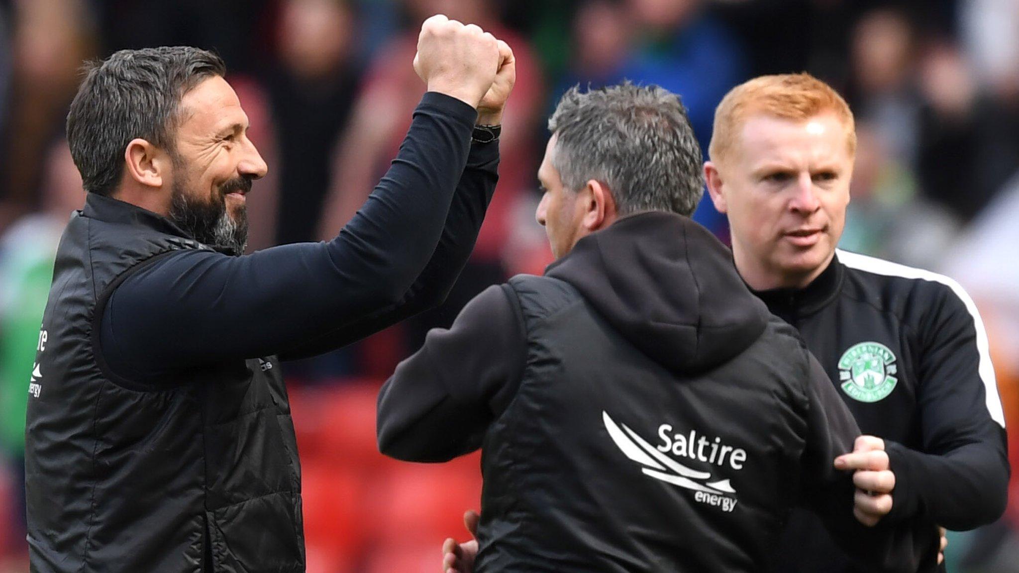 Derek McInnes and Neil Lennon