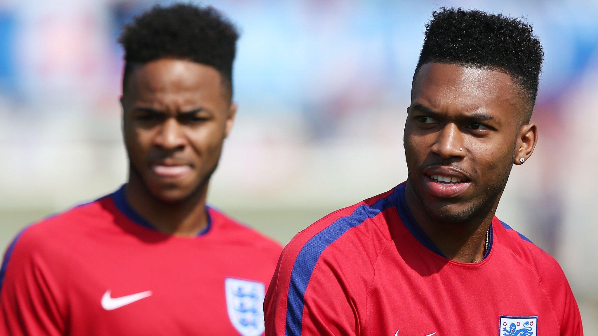 Daniel Sturridge and Raheem Sterling