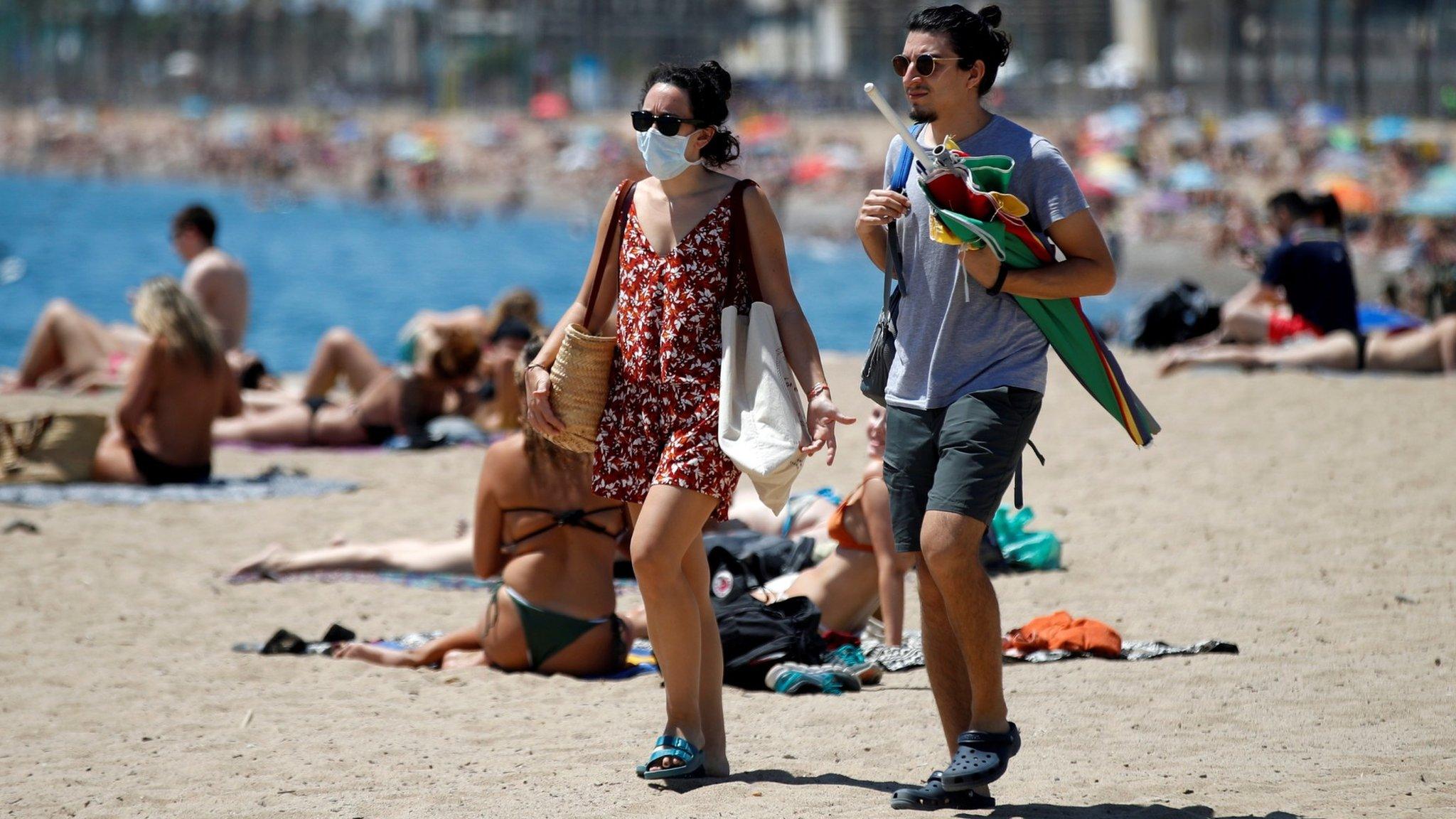 Beach in Catalonia