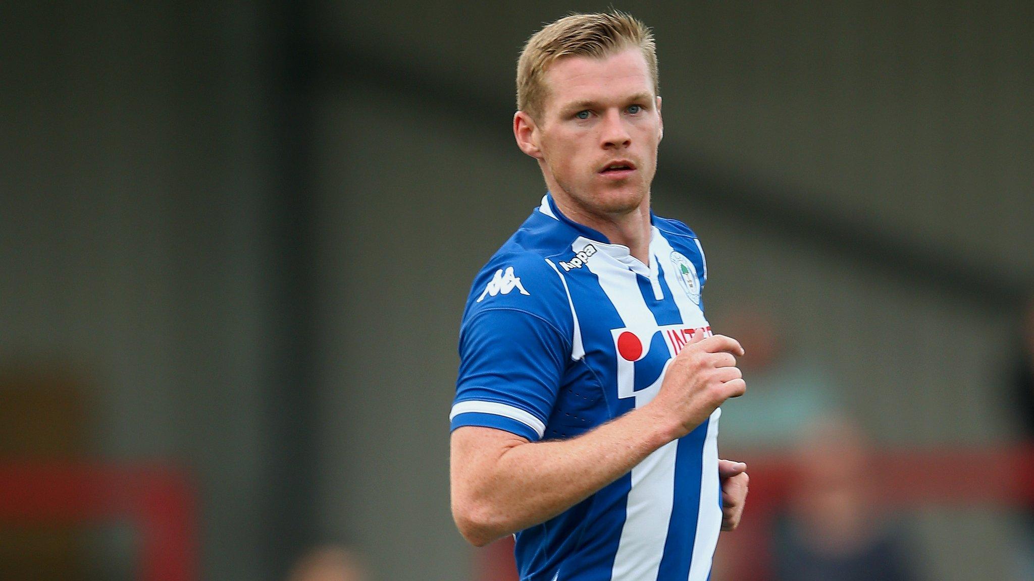 Wigan Athletic forward Billy Mckay