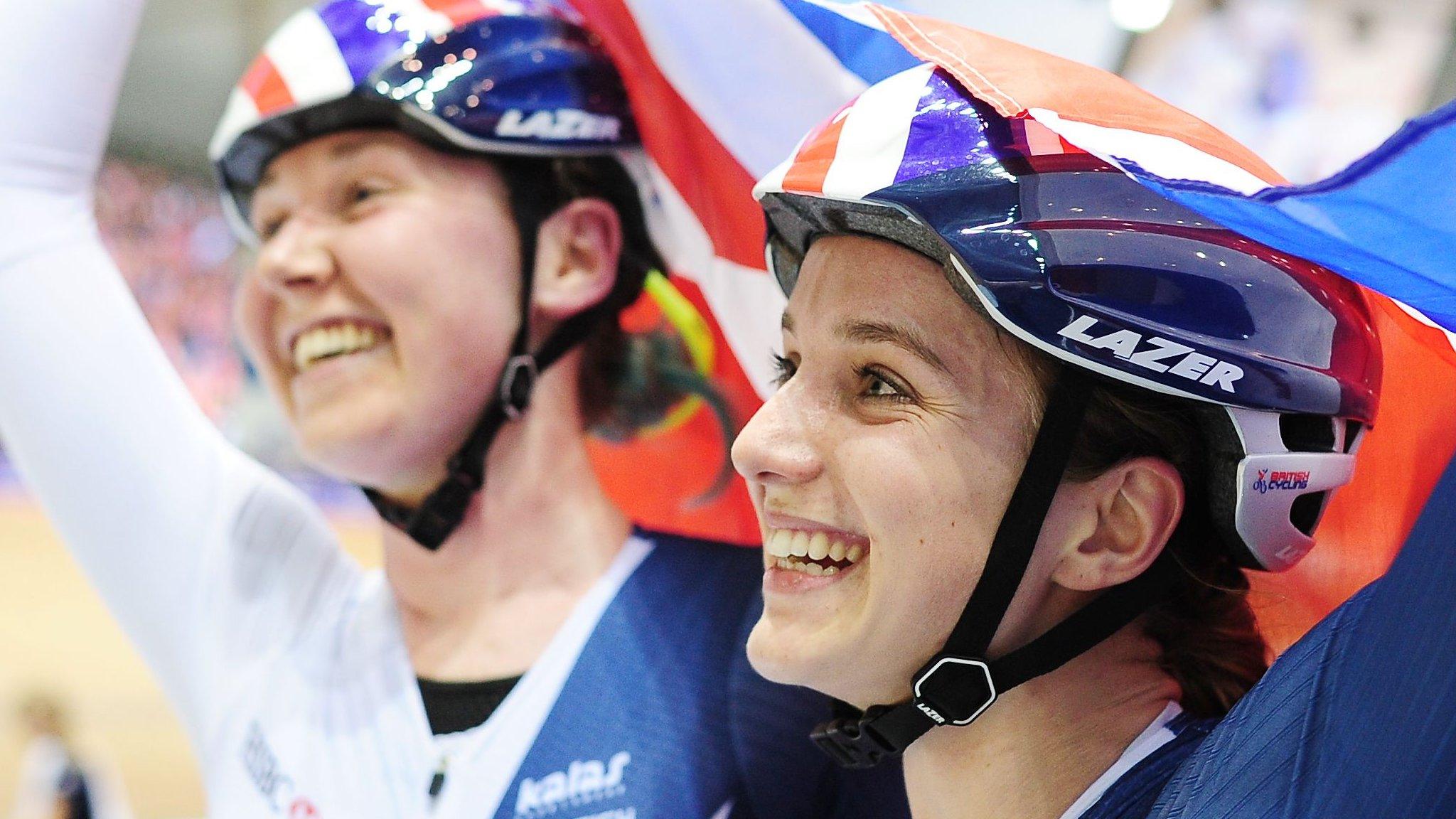 Katie Archibald and Elinor Barker