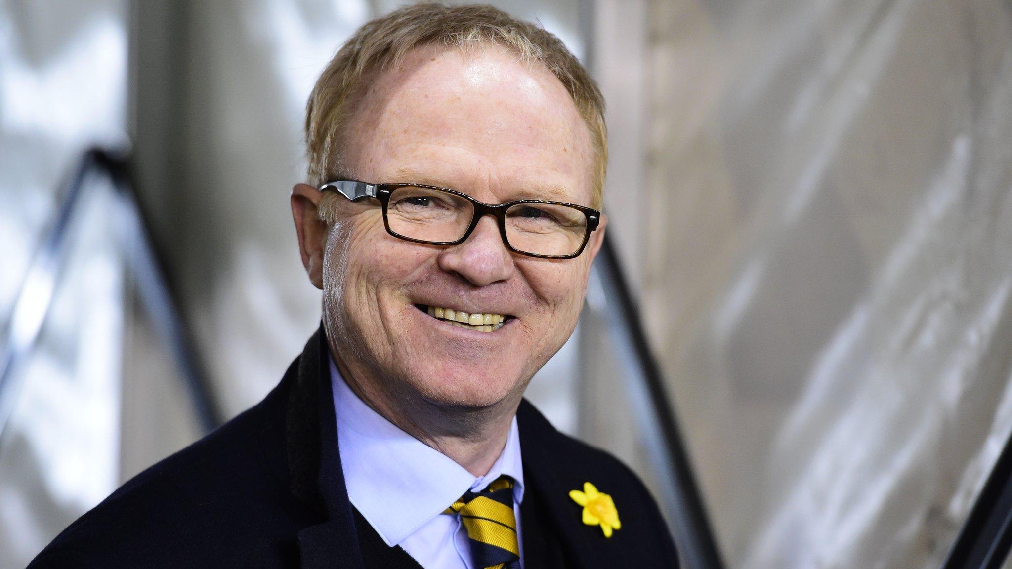 Scotland manager Alex McLeish