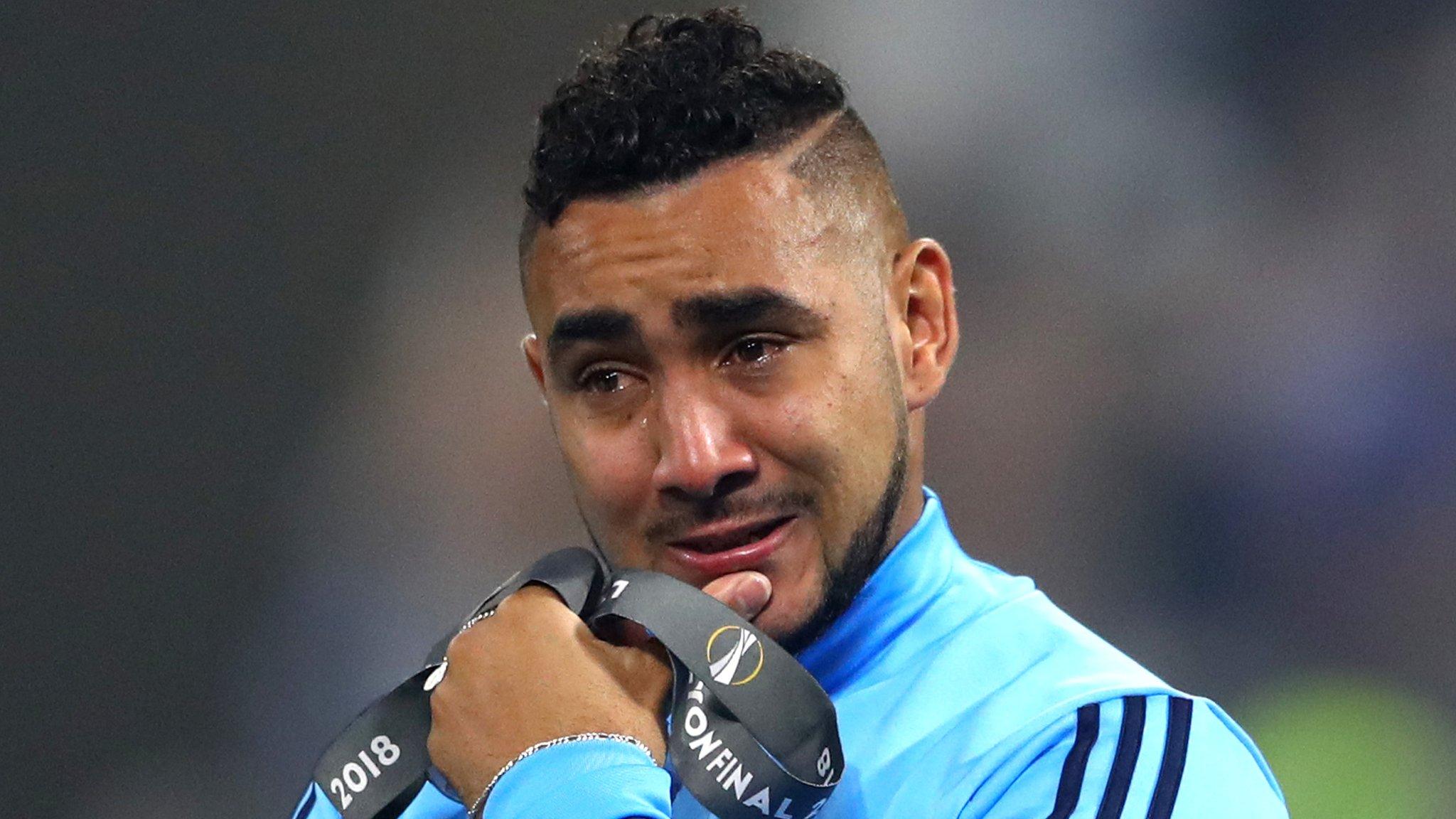 Dimitri Payet in tears